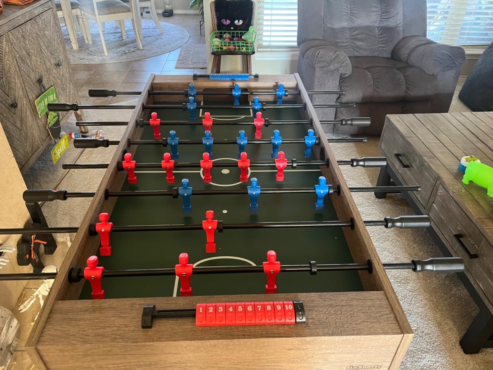 GoSports 48 Inch Foosball Table for Home, Office or Game Room customer photo 2