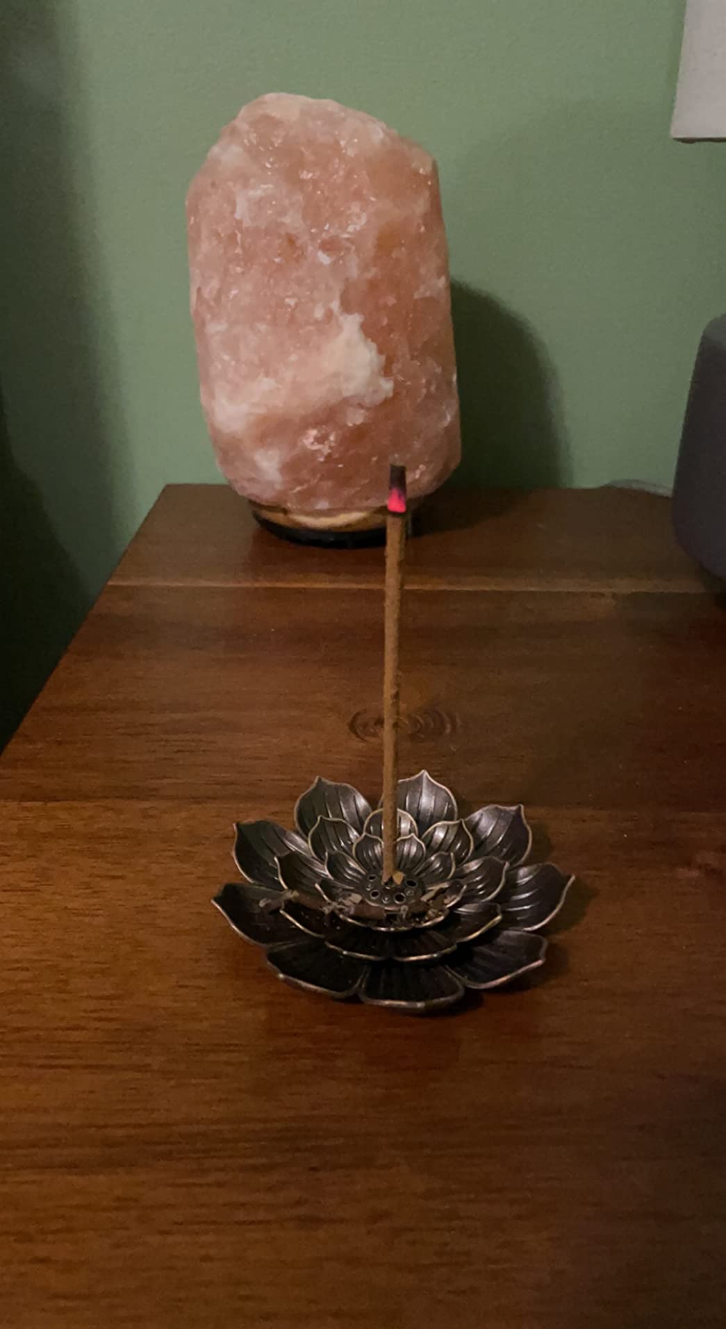 SLKIJDHFB Incense Burner - Lotus Incense Stick Holder 2Pcs | 6 Incense Holes, with Detachable Ash Catcher customer photo 1