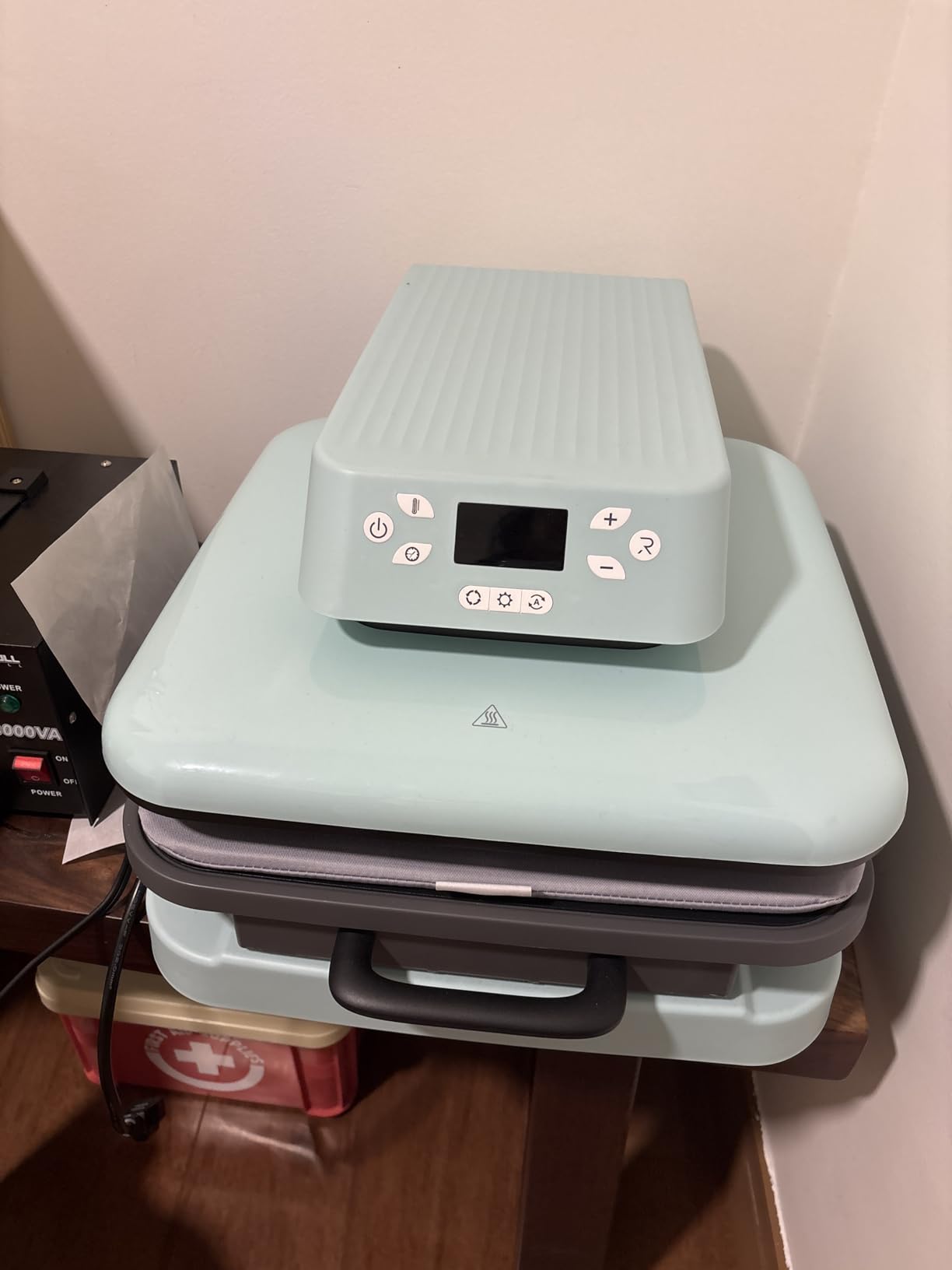 HTVRONT Auto Heat Press Machine for T Shirts - 15x15 Smart T Shirt Press Machine with Auto Release - Professional Heat Press for Sublimation, Vinyl, Heat Transfer Projects customer photo 1