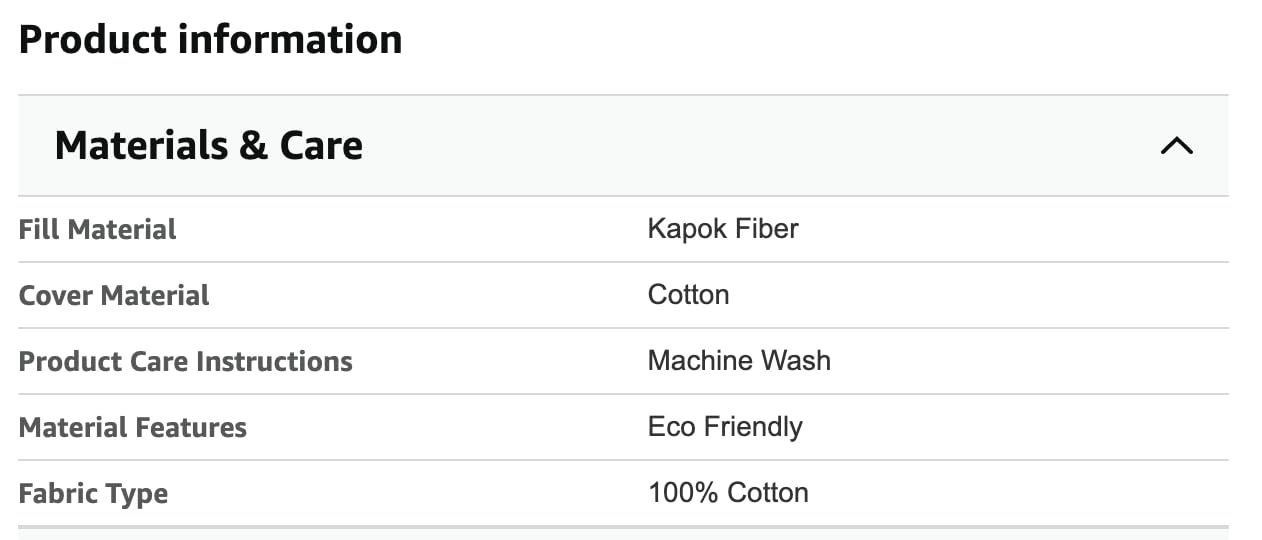 Cheer Collection Set of 2 Organic Kapok Bed Pillows, Natural Kapok Fiber Filled Sleeping Pillows with Breathable Cotton Shell, Standard Size, 20 x 28 inches customer photo 1