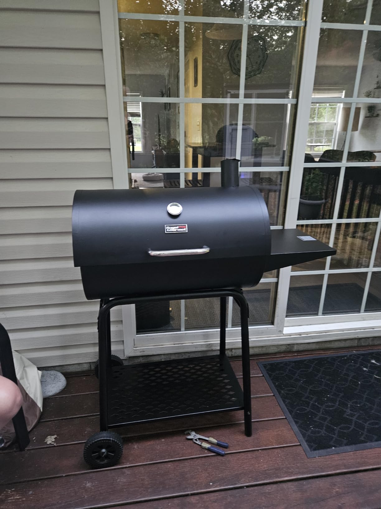 Royal Gourmet CC1830 28 Inch Barrel Charcoal Grill with Warming Rack customer photo 1