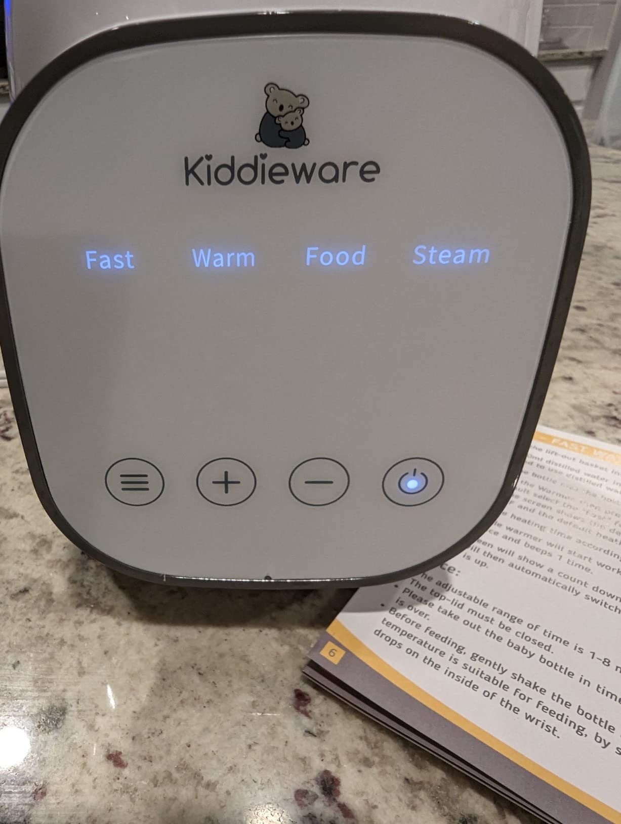 Baby Bottle Warmer for Breastmilk - 5-in-1 Feeding Bottle Warmers for all Bottles, Food Jars, and Breastmilk Bags - Smart Accurate Temperature Control, Automatic Shut-Off Milk Warmer for Baby customer photo 1