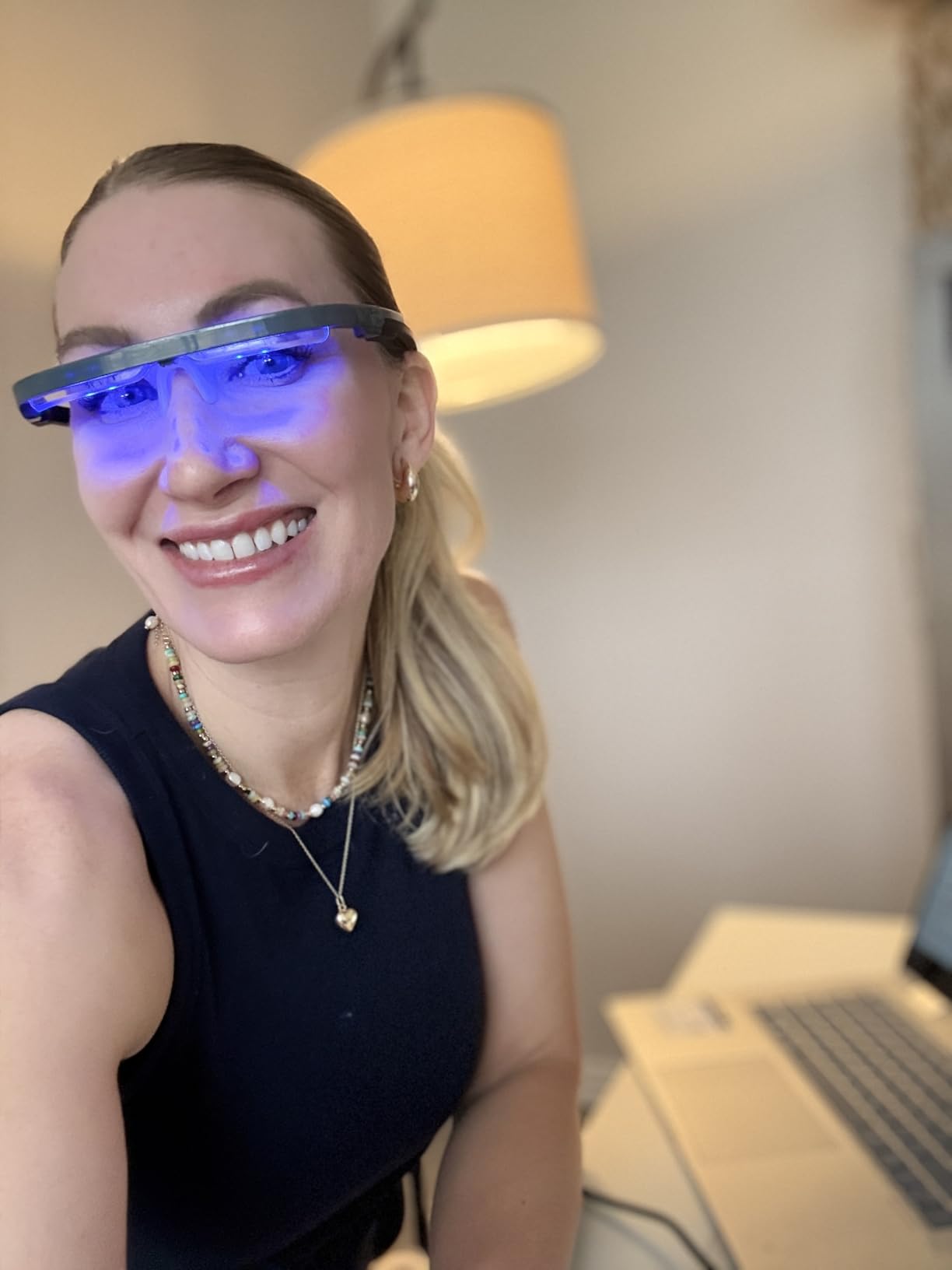 AYO: Premium Blue Light Therapy Glasses | Sleep Better, Boost Energy, Improve Mood | Portable Light Therapy Lamp | Circadian Rhythm Disruptions Linked to Sleep Problems, Winter Blues, Low Energy customer photo 1