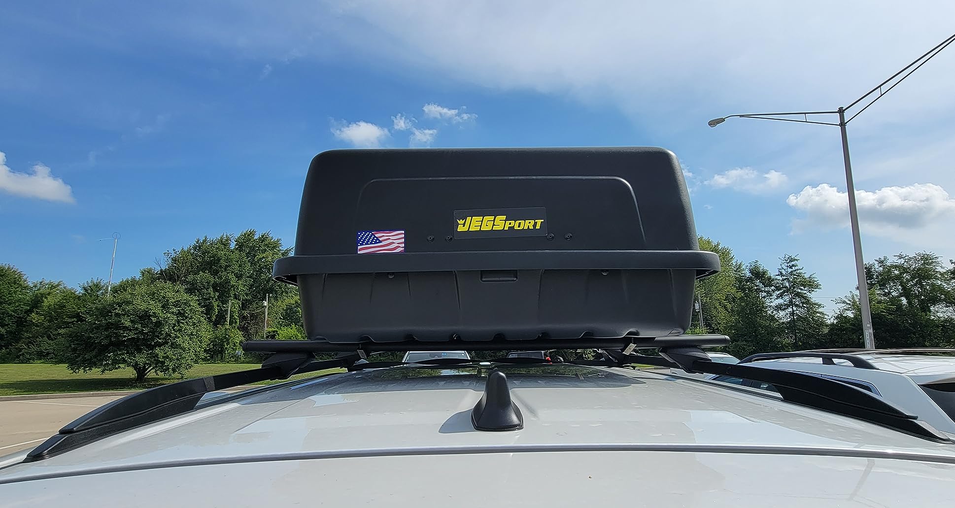 COWVIE 53 Inch Aluminum Roof Rack Cross Bars for Raised Side Rails, Adjustable Cargo Bars, Hold 165 LBS, Silver customer photo 2