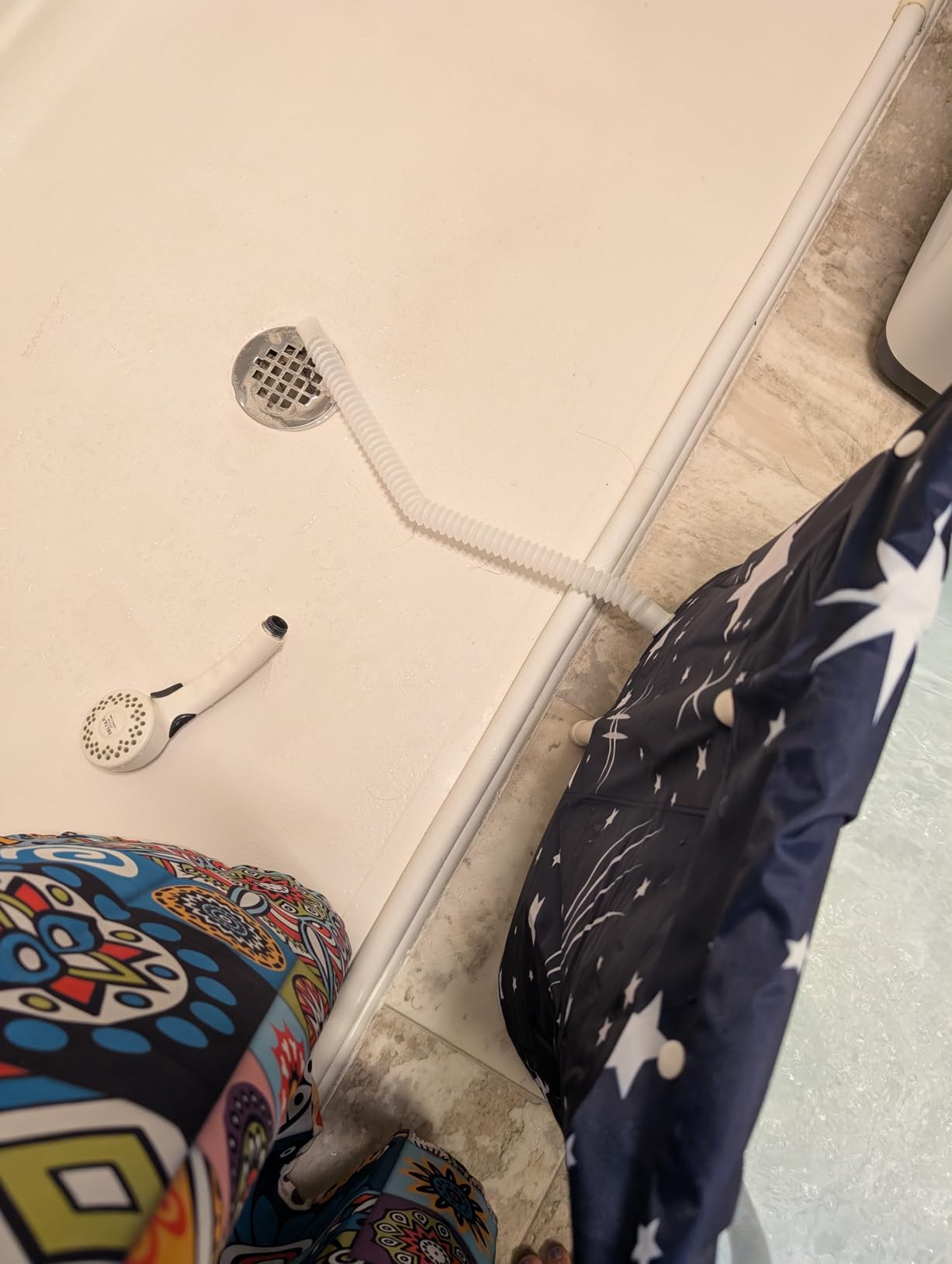 Portable Bathtub, Foldable Bathtub for Adults, Separate Family Bathroom SPA Therapy Tub for Shower Stall, Soaking Hot SPA and Ice Bath Tub, 45.3''x23.6''x19.7'' customer photo 2