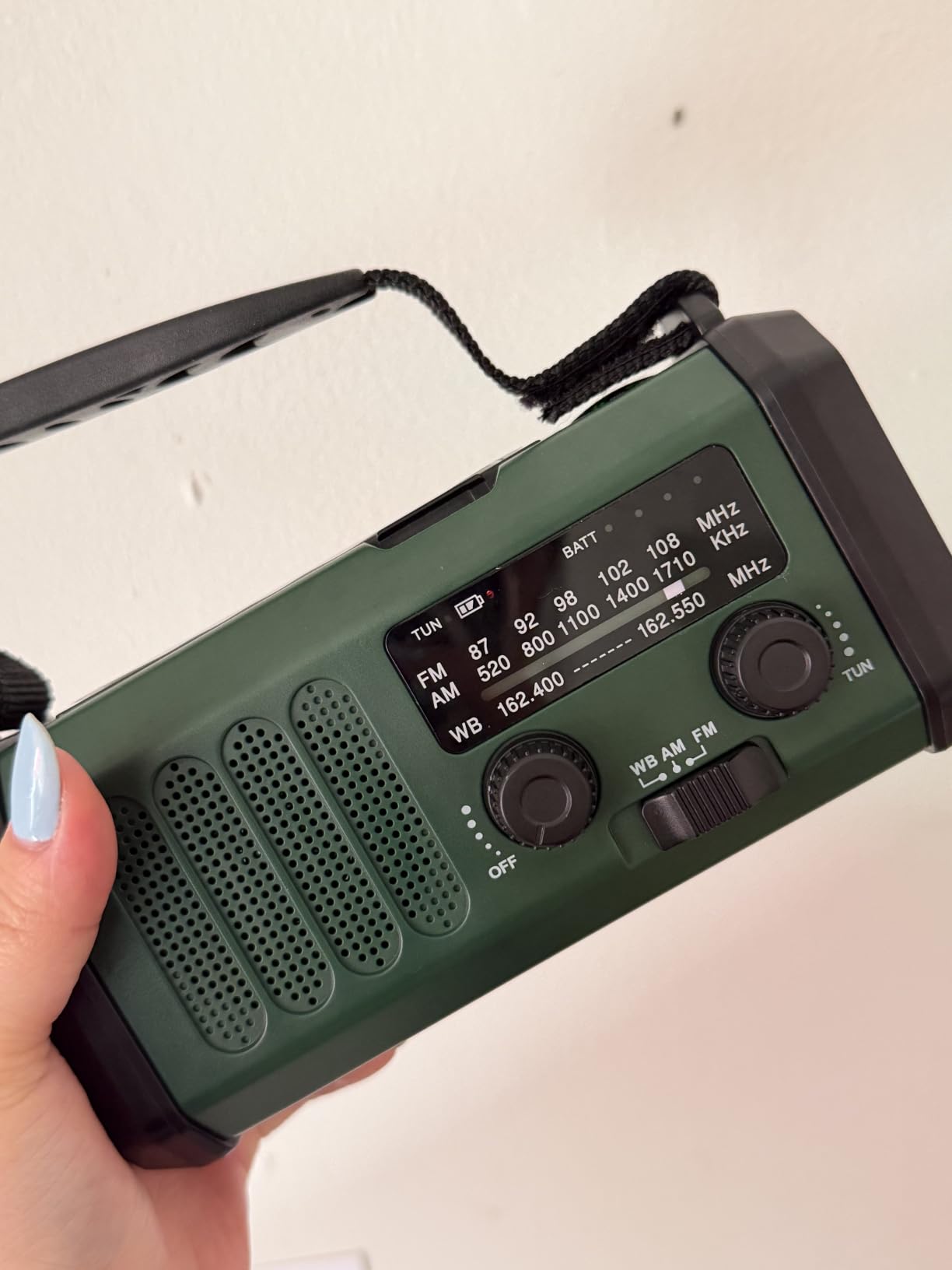 Leaton Hand Crank Emergency Radio, NOAA Weather Radio AM/FM, 10000mAh | Solar Power Bank, Rechargeable Battery Powered, USB-C Charger, Flashlight, SOS Alarm, for Camping Survival Emergencies customer photo 2