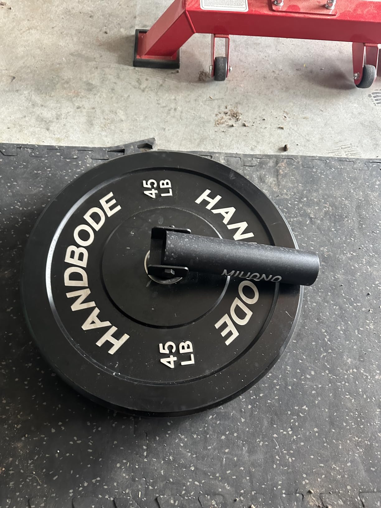 Landmine Attachment for Barbell, T Bar Row Attachment Fit for 2