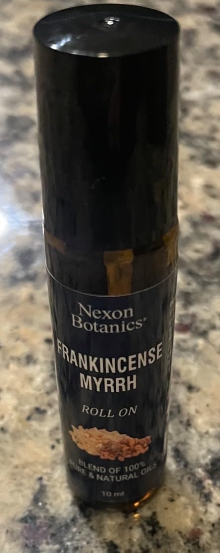 Stress Relief Essential Oil Roll-On 10 ml for Aromatherapy and Relaxation | Pre-Diluted Blend of Calming Essential Oils with Lavender, Geranium & Frankincense Oils - Nexon Botanics customer photo 2