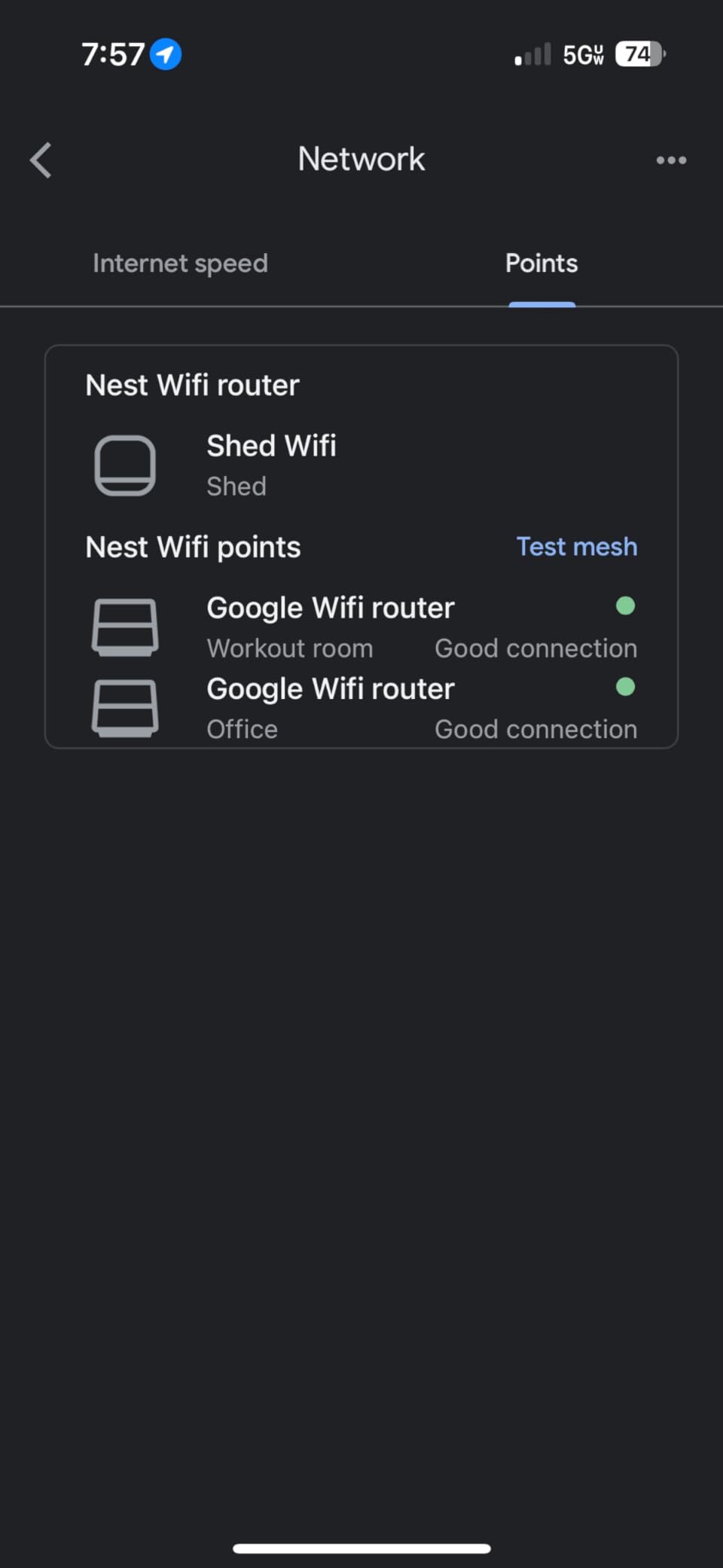 Nest WiFi Pro - 6E - Reliable Home Wi-Fi System with Fast Speed and Whole Home Coverage - Mesh Router - 3 Pack - Snow customer photo 2