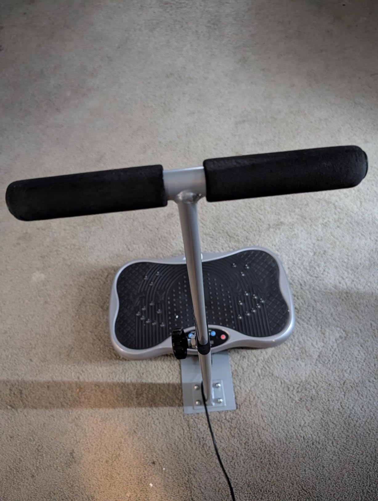 Lifepro TrimLite Vibration Plate with Handles and Magnetic Acupoints | Bluetooth Speakers, 99 Speed Levels, 9 Presets, Resistance Bands - Vibration Plate for Lymphatic Drainage & Full Body Workout customer photo 2
