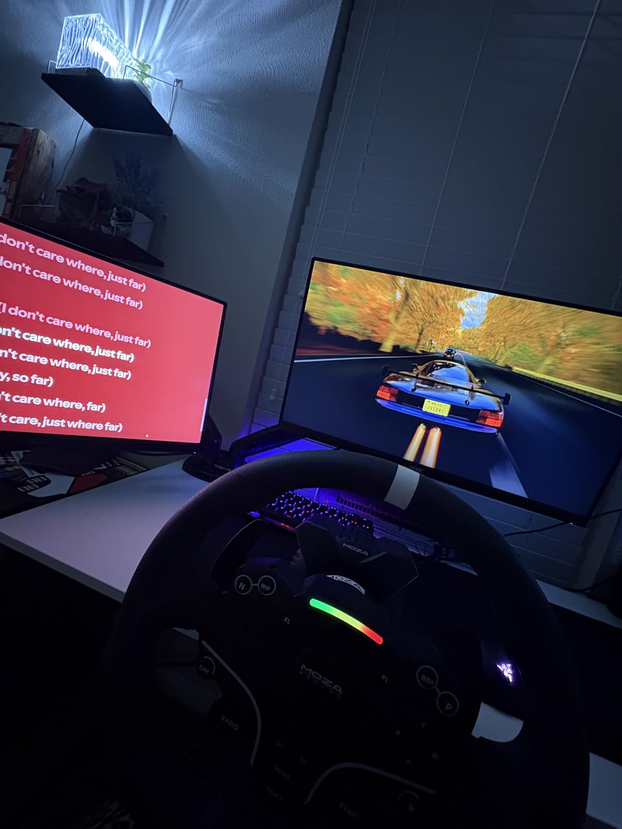 MOZA R3 Racing Wheel and Pedals Bundle for PC, 3.9Nm Direct Drive WheelBase, 11-inch ES Lite Steering Wheel, Pedals and Desk Clamp High-Performance Game Racing Simulator for PC User customer photo 2