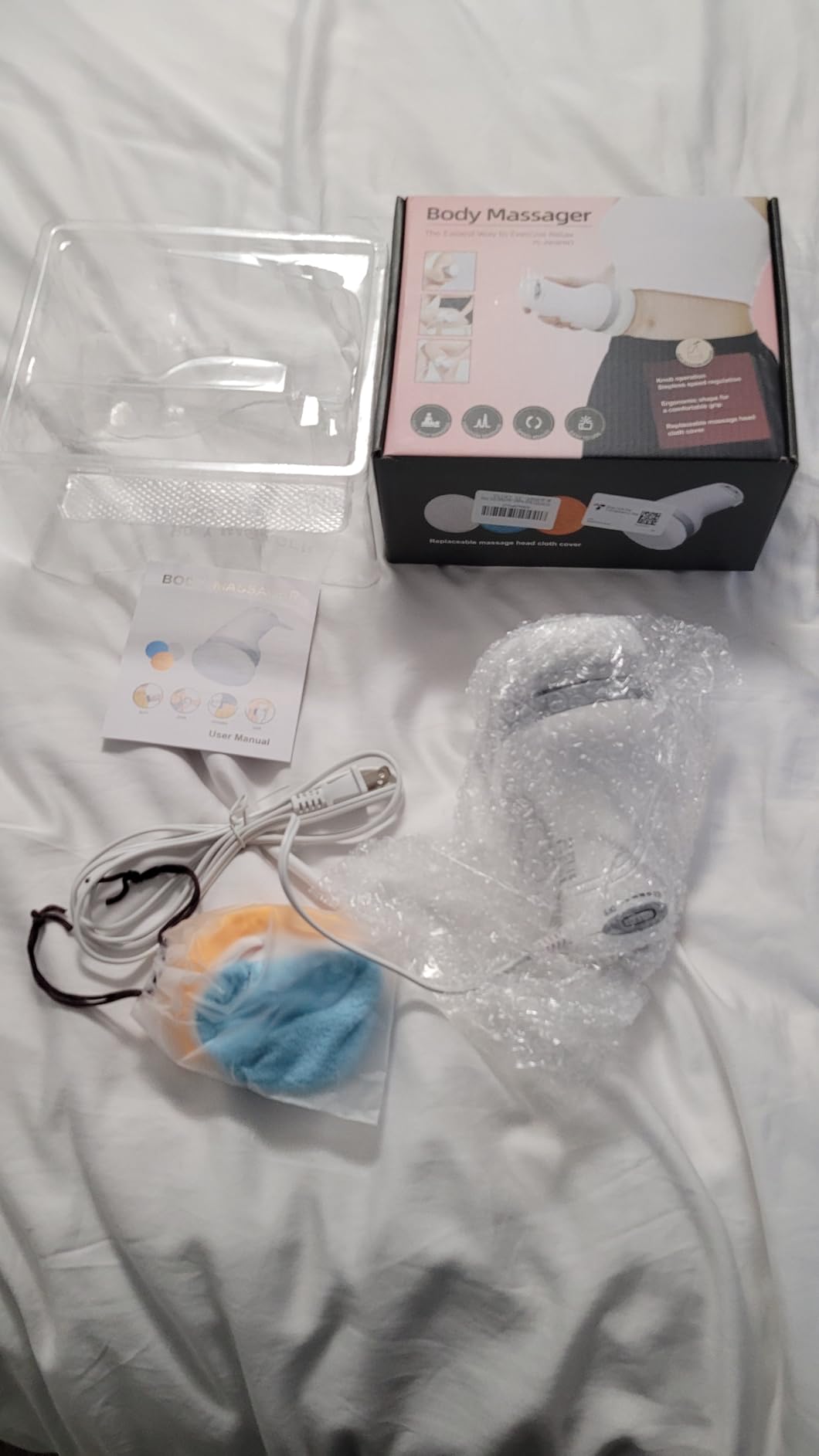 Body Sculpting Machine Electric Cellulite Massager, Full Body Massage Tool | Handheld Full Body Massage Machine for Back/Abdomen/Butt/Leg/Arms Deep Massage Relax with Rotation Vibration Body SPA customer photo 1