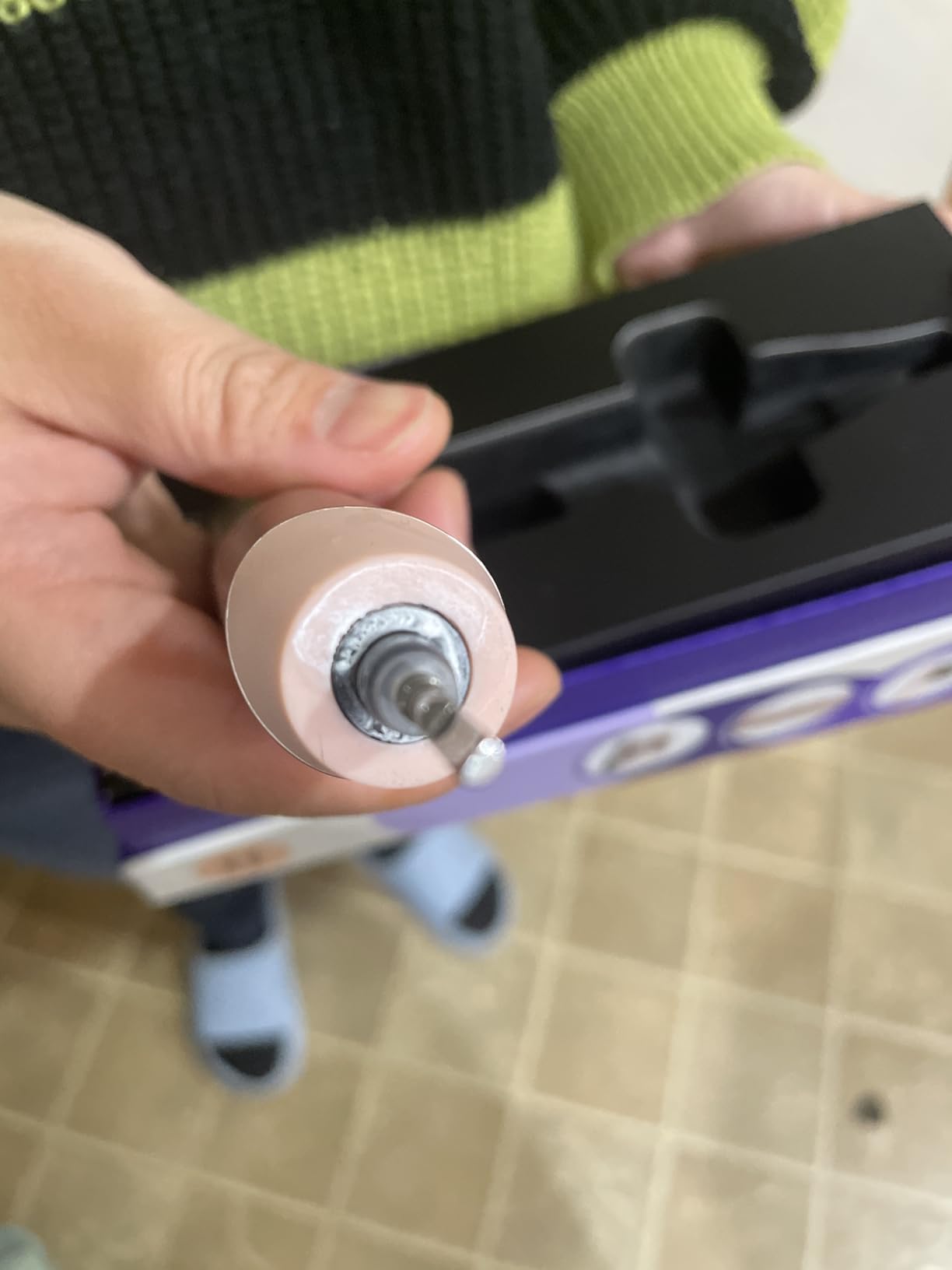 Burst Original Sonic Electric Toothbrush for Adults (Rose Gold) | Rechargeable Electric Sonic Toothbrush | Deep Clean Stain & Plaque Removal | 3 Modes: Teeth Whitening/Sensitive & Massage customer photo 2