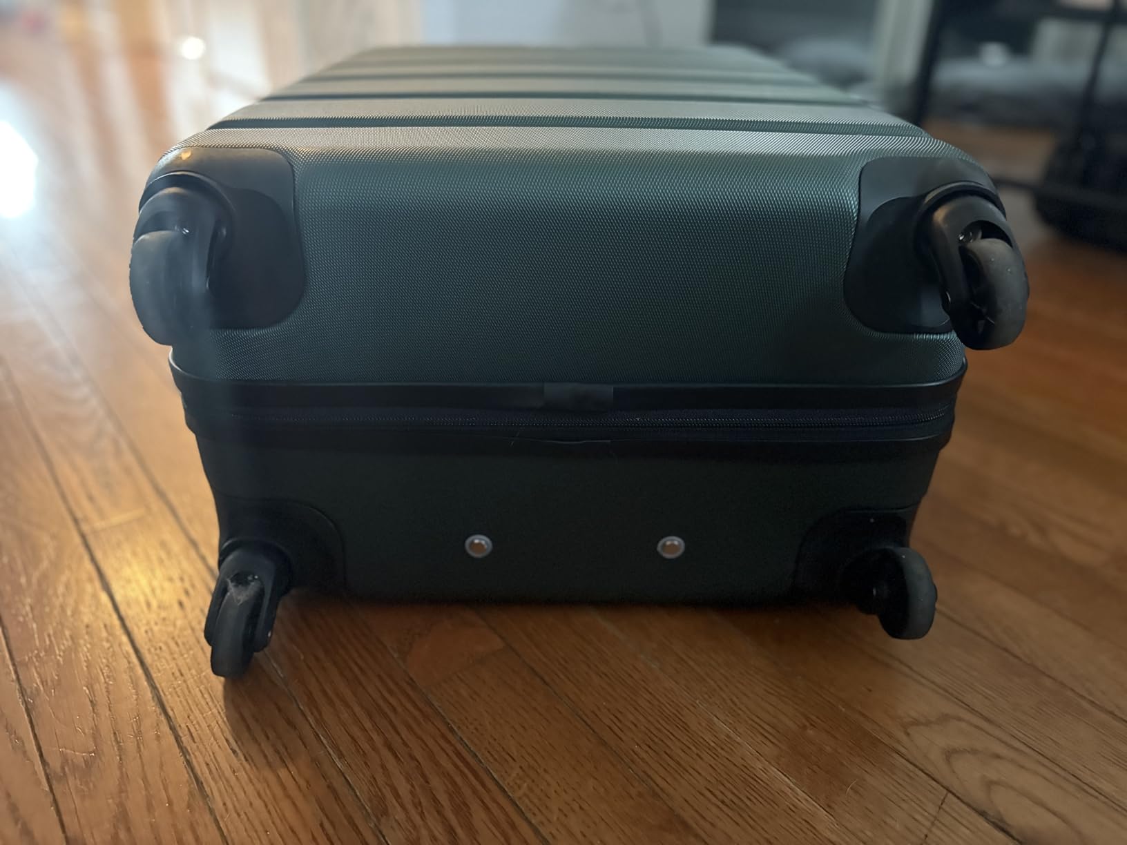 Coolife Luggage Set, Lightweight Durable Hardshell, 3 piece, Apricot Navy | suitcase set with 360° Spinner Wheels, TSA-approved Lock, Checked Family Travel, 20/24/28 Inch customer photo 2