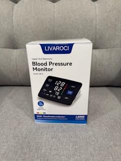 Blood Pressure Monitor, 9-17'' & 13-21'' Extra Large Blood Pressure Cuff | 6