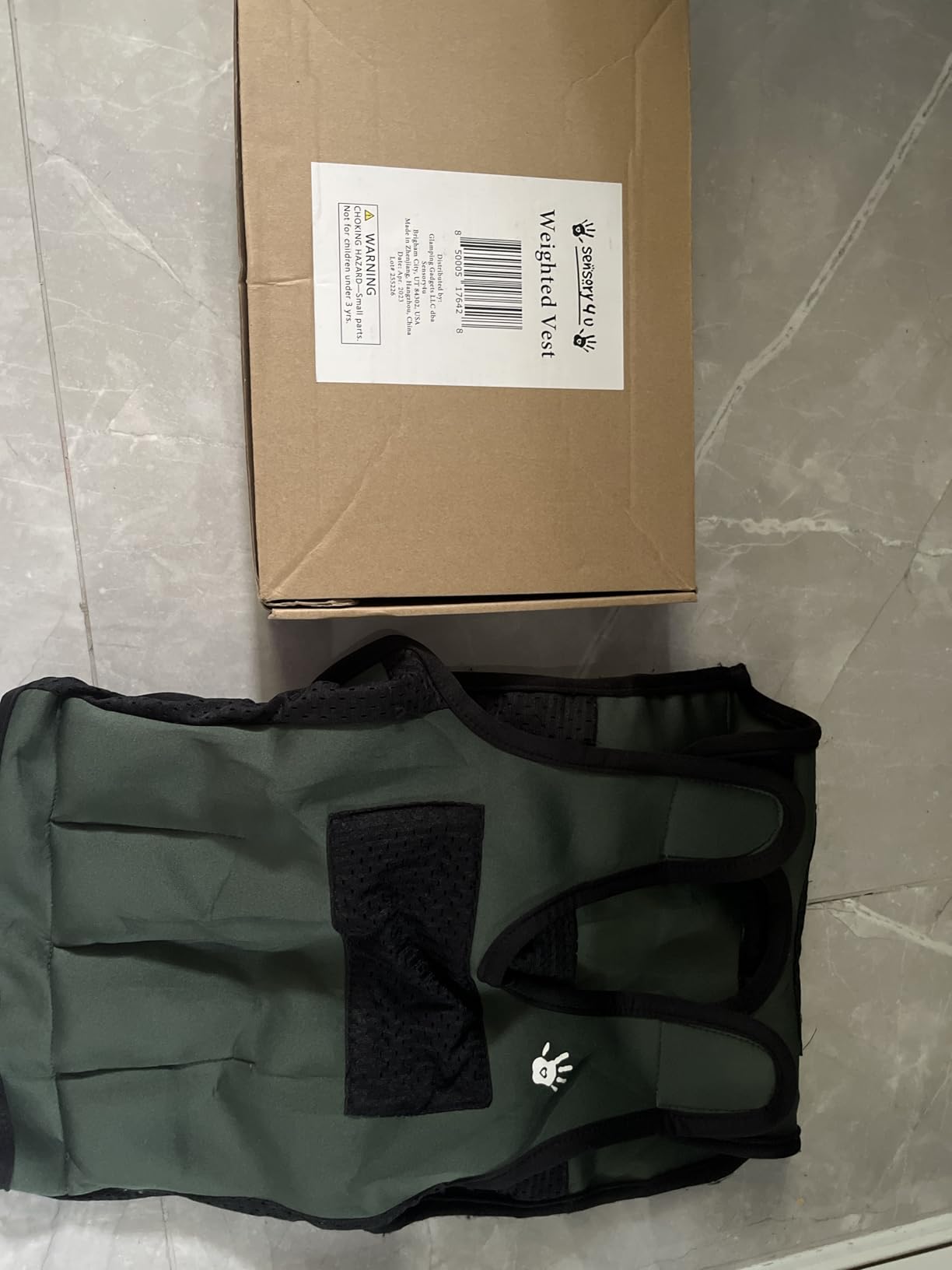 Weighted Vest For Kids - Adjustable Compression Vest With Six Removable Weights Included - Breathable Snug Fit Design customer photo 2