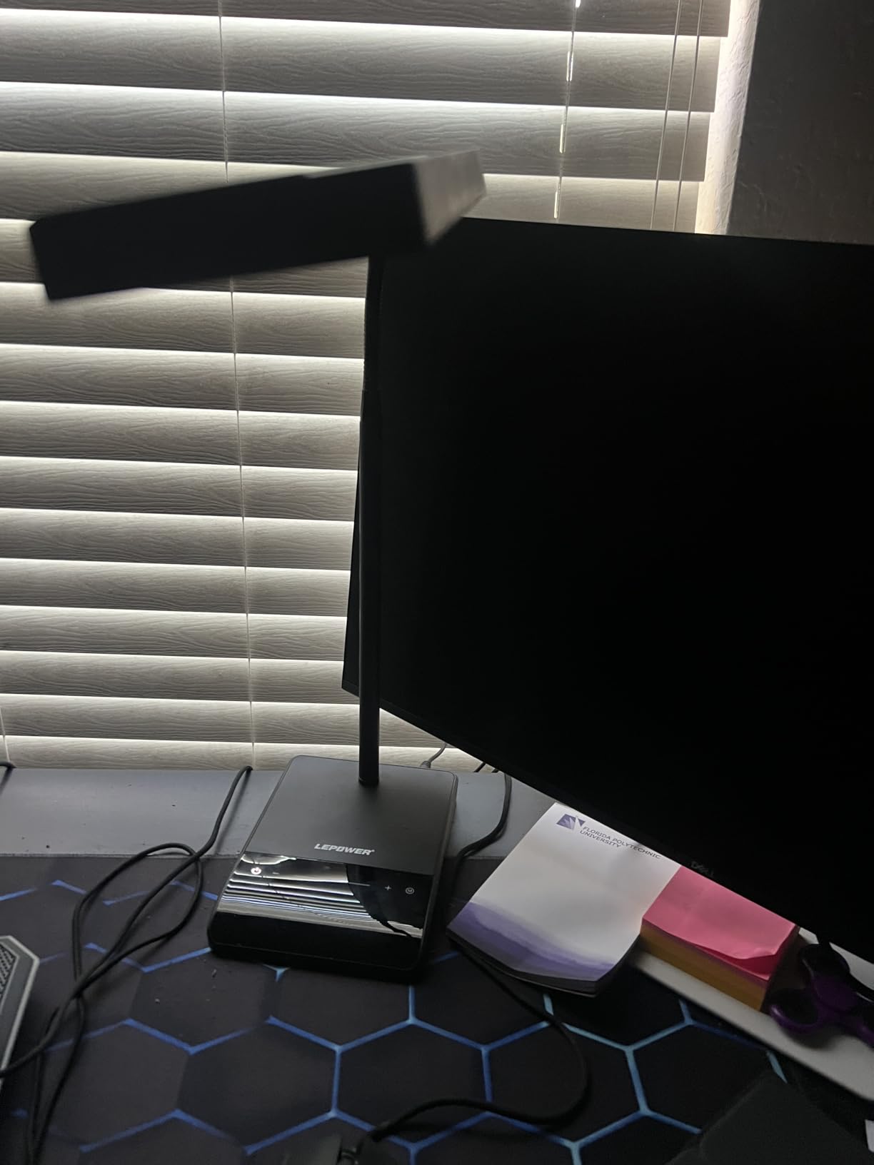 LEPOWER Desk Lamp, 800LM LED for Home Office, True Eye-Caring for Reading | 50 Lighting Modes, 2X Wider Panel, 360° Flexible Gooseneck, Touch Control, 12W Bright Table Lamp for Dorm, Bedroom, Study customer photo 1