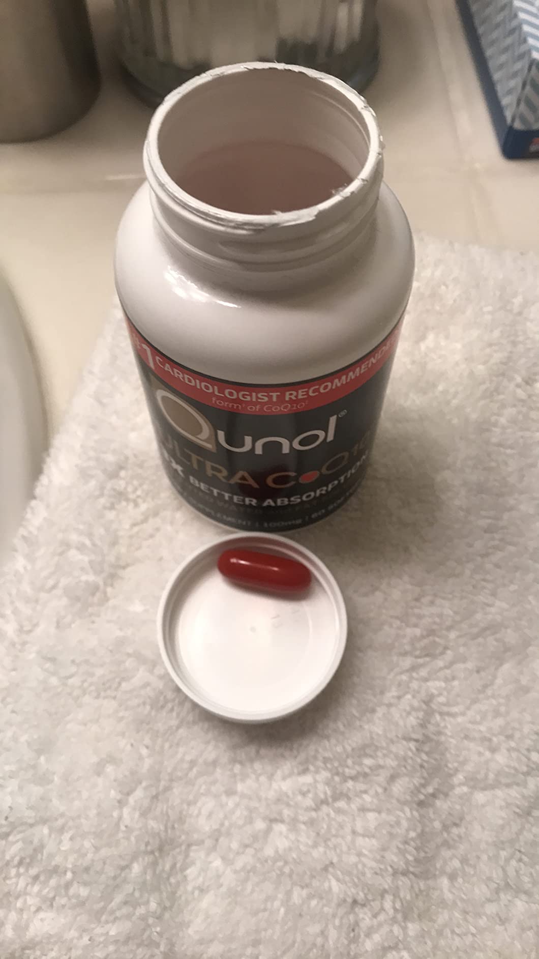 Qunol Ultra CoQ10 100mg, 3X Better Absorption, Antioxidant, 90 Softgels | #1 Cardiologist Recommended Supplement for Heart Health, Coenzyme Q10 Supplement to support Vascular Health & Cellular Energy customer photo 1
