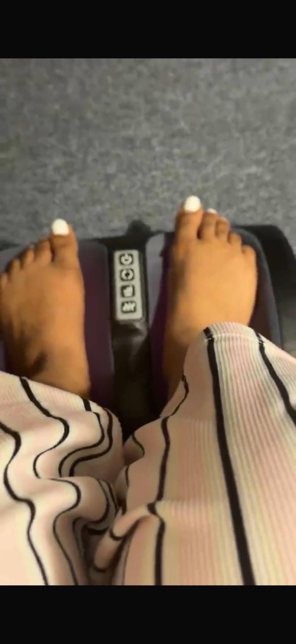 LINGTENG Shiatsu Foot Massager with Heat, FSA Eligible HSA Foot Massager | Foot Massage and Calf Massage with Roller customer photo 2