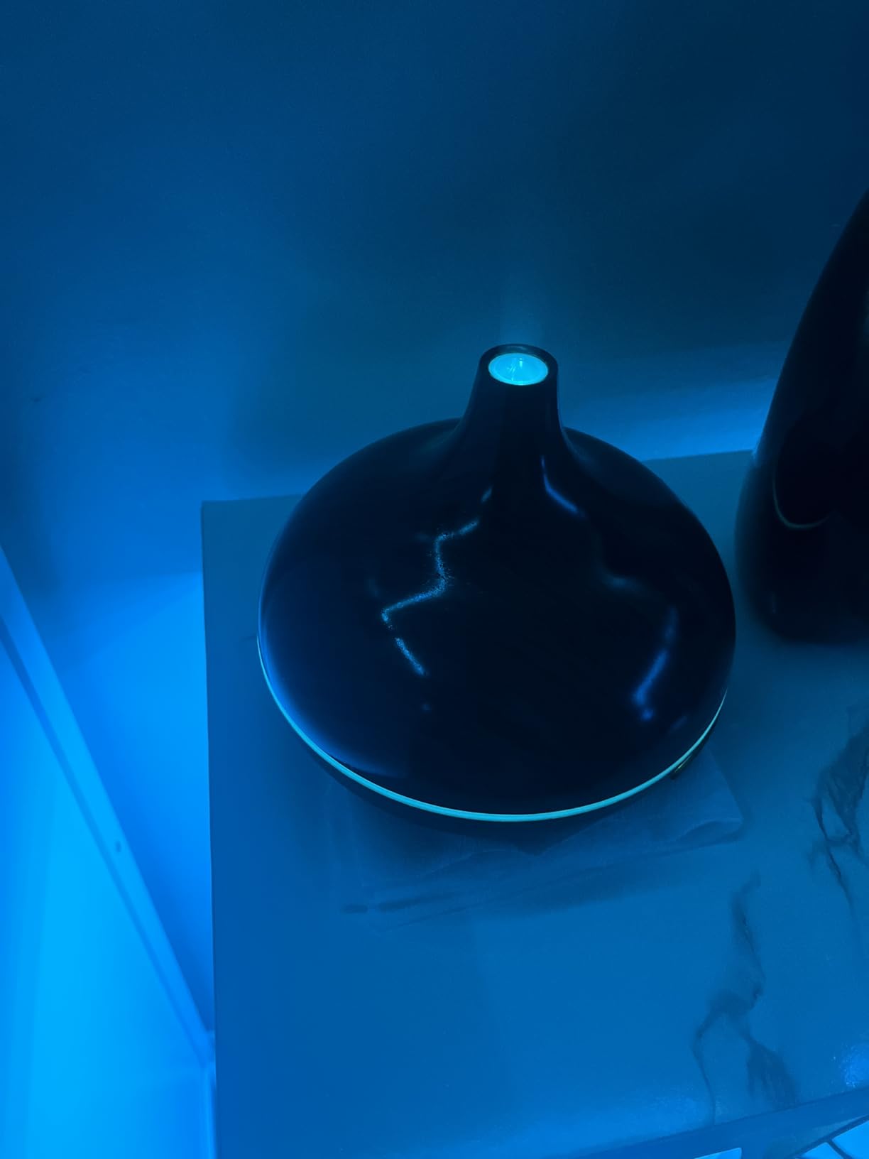 InnoGear 400ml Aromatherapy Essential Oil Diffuser 10 Oils Gift Set, Dark - Cool Mist Humidifier, Essential Oils, Ultrasonic, 4 Timers, Run up to 12hrs, Large Room, Home, Automatic Shut-Off, Quiet customer photo 1