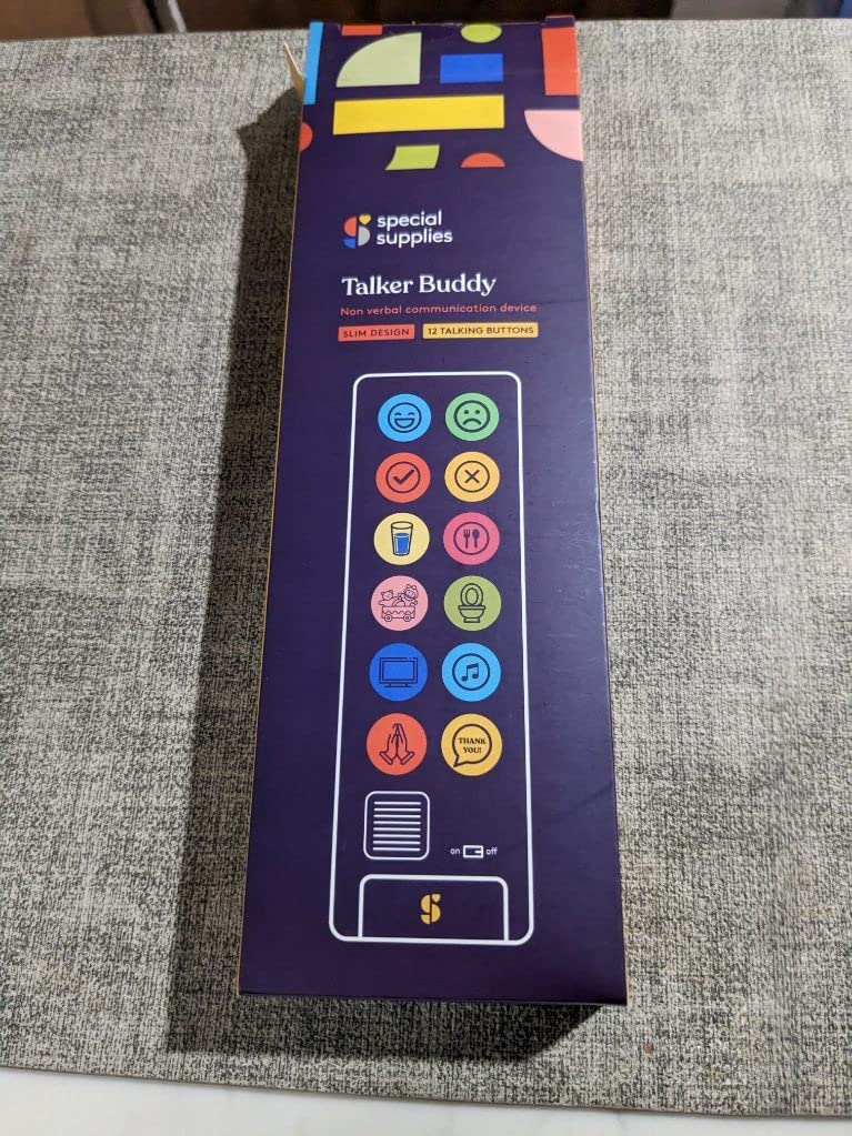 Special Supplies AAC Communication Device for Speech Therapy, Talker Buddy Communication Device for Non Verbal Kids & Adults, Talking Aids for Home or School + Travel Bag customer photo 2