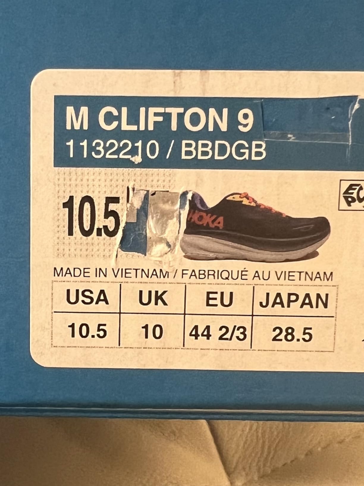 Men's Clifton 9 Running Shoes customer photo 1