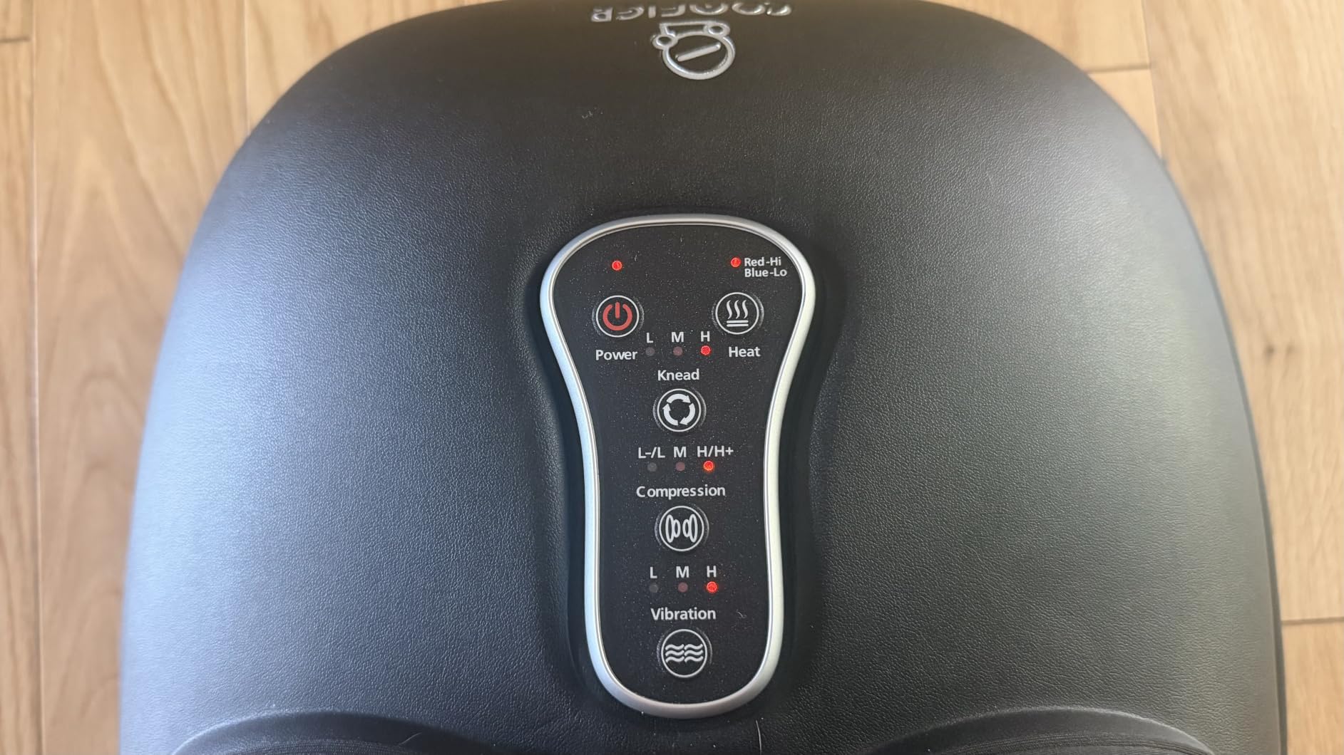 COMFIER 2026 Shiatsu Foot Massager with Fast Heat, FSA Eligible HSA | Plantar Fasciitis & Neuropathy Pain, 3 Kneading, 5 Compression, 3 Vibration, 2 Heat Levels, Size 13, Gift for Men & Women customer photo 1