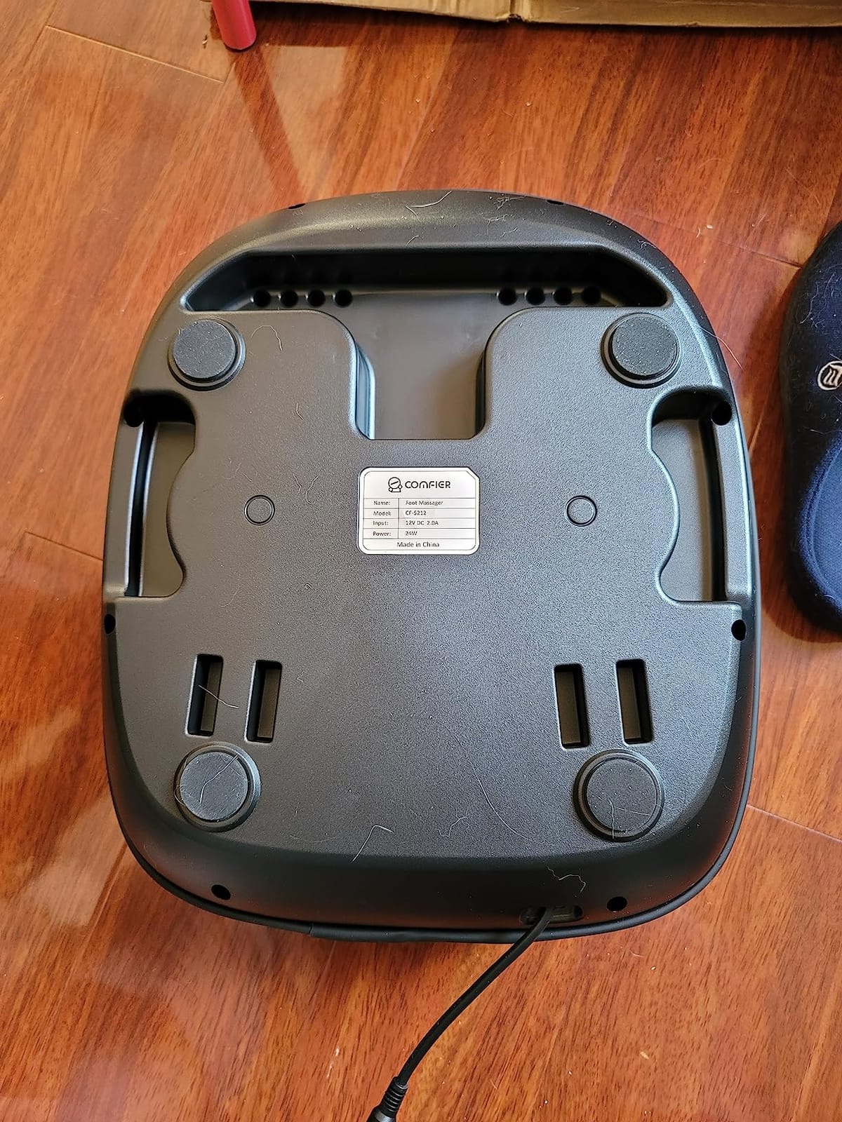COMFIER 2026 Shiatsu Foot Massager with Fast Heat, FSA Eligible HSA | Plantar Fasciitis & Neuropathy Pain, 3 Kneading, 5 Compression, 3 Vibration, 2 Heat Levels, Size 13, Gift for Men & Women customer photo 2