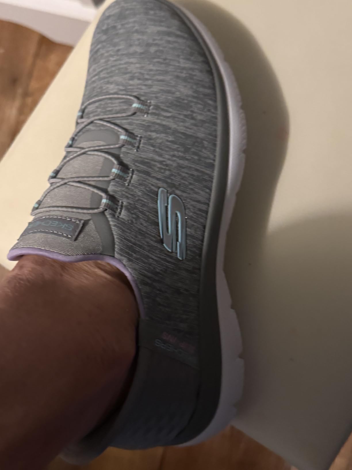 Skechers Women's Summits Dazzling Haze Sneaker customer photo 2