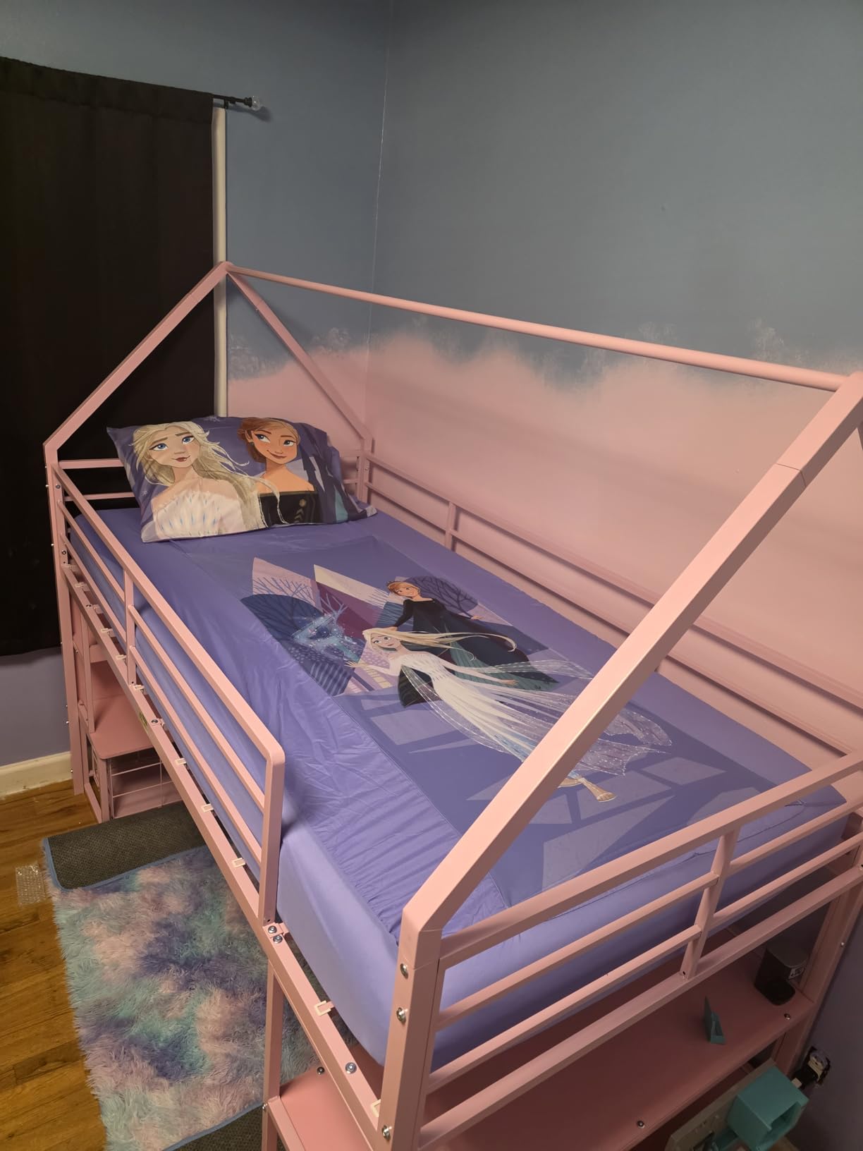 Disney's Frozen Kids Bedding Super Soft Compression Snuggle (TM) Sheets, Twin, (Official Disney Product) By Franco customer photo 1