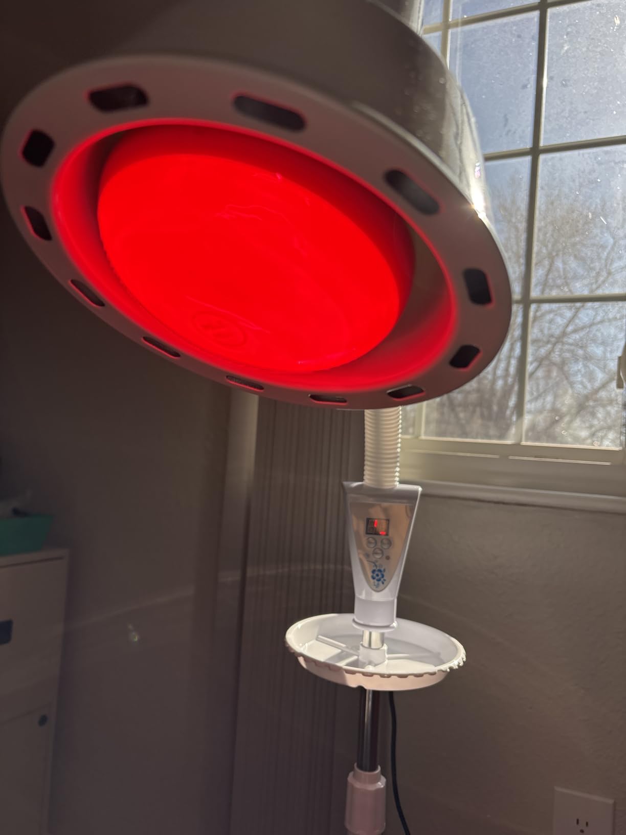 Infrared Light Therapy 275W Red Infrared Therapy Lamp for Body or Pain Therapy Device with Timer and Adjustable Height Stand customer photo 1