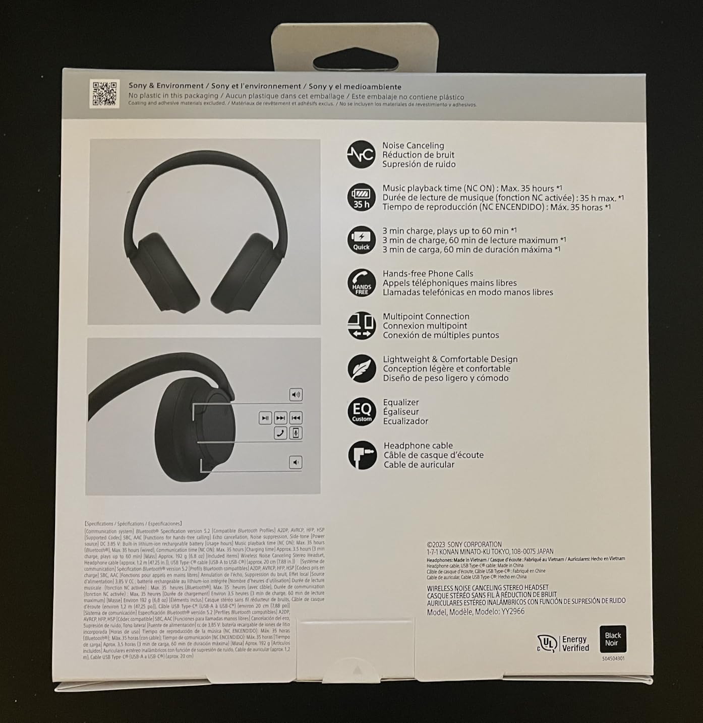 Sony WH-CH720N Wireless Noise Cancelling Over-Ear Headphones customer photo 1