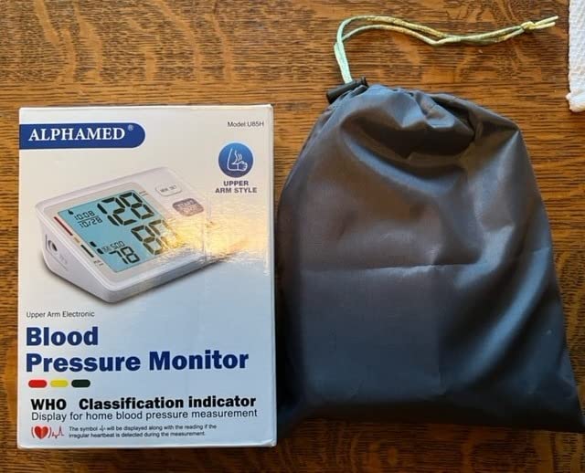 Blood Pressure Monitor for Home Use with Dual Cuffs, Upper Arm | 9-17'' & 13-21''Adjustable BP Cuff, Backlit Display, Accurate Reading, 2x500 Memories, 4AAA Batteries, Carrying Case, Home Use customer photo 2