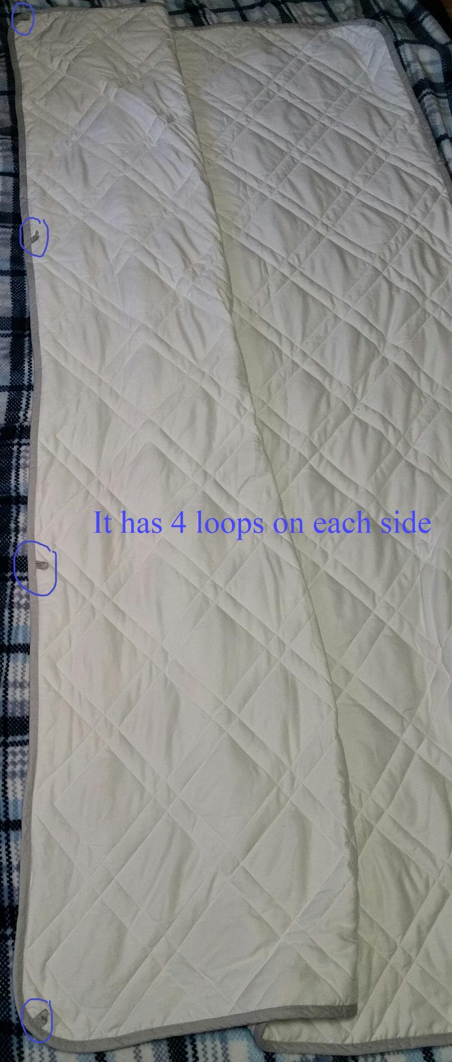 Cooling Weighted Blanket for Adults, 15 lbs, Full/Queen Size Weighted Blanket, 60x80 inches, Silky Soft Bamboo Viscose, Machine Washable, White customer photo 2