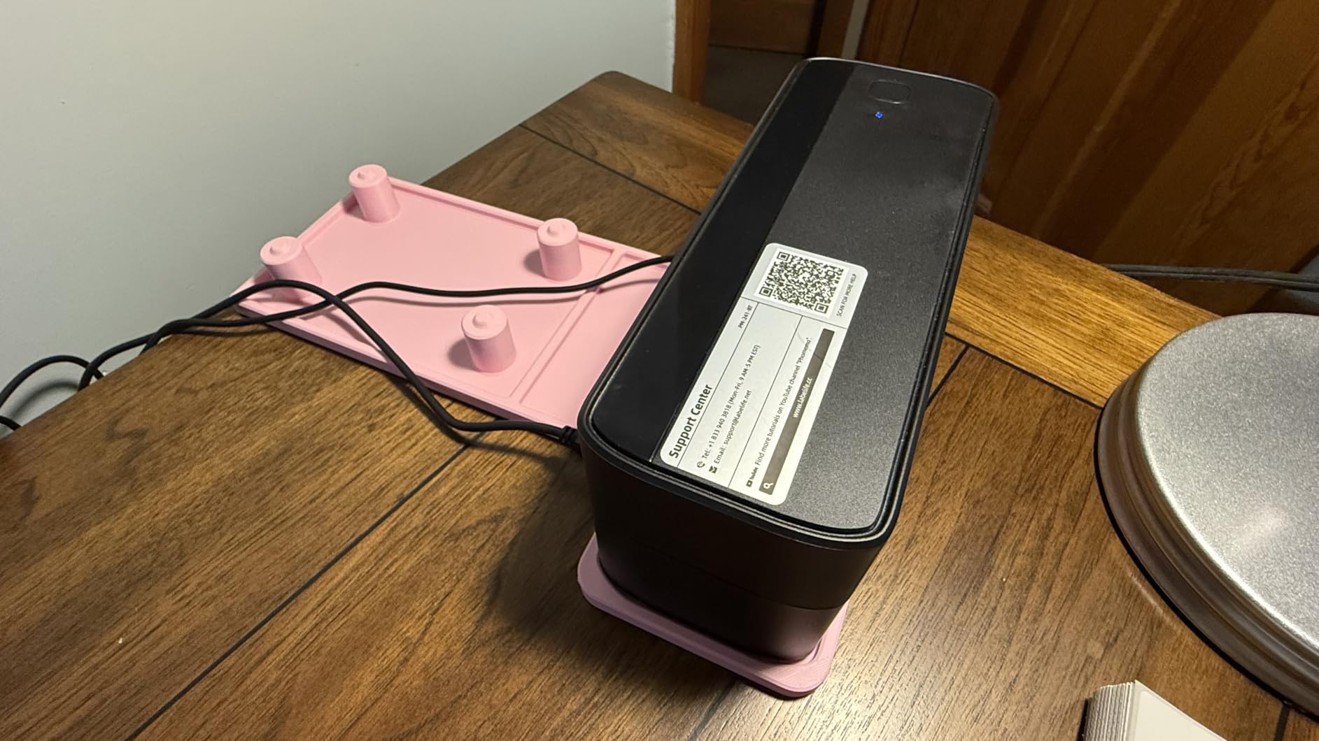 Phomemo Bluetooth Thermal Label Printer, 241BT 4X6 Shipping Label Printer | Wireless Label Printer for Small Business and Shipping Package, Compatible with iPhone, Android, Shopify, Amazon, USPS (Pink) customer photo 1
