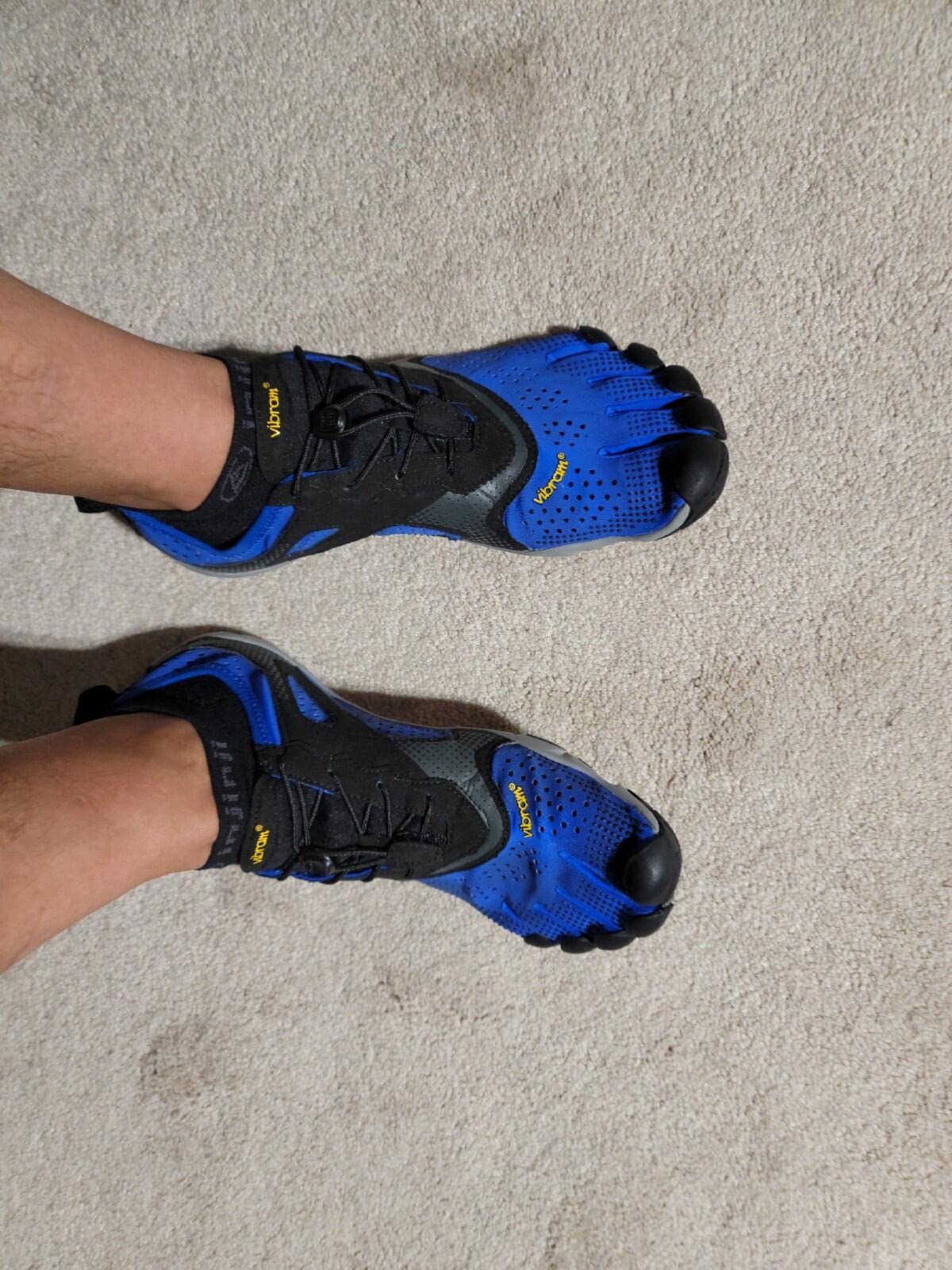 Vibram Men's FiveFingers V-Run | Barefoot Road Running Shoes for Natural Comfort & Stability customer photo 2