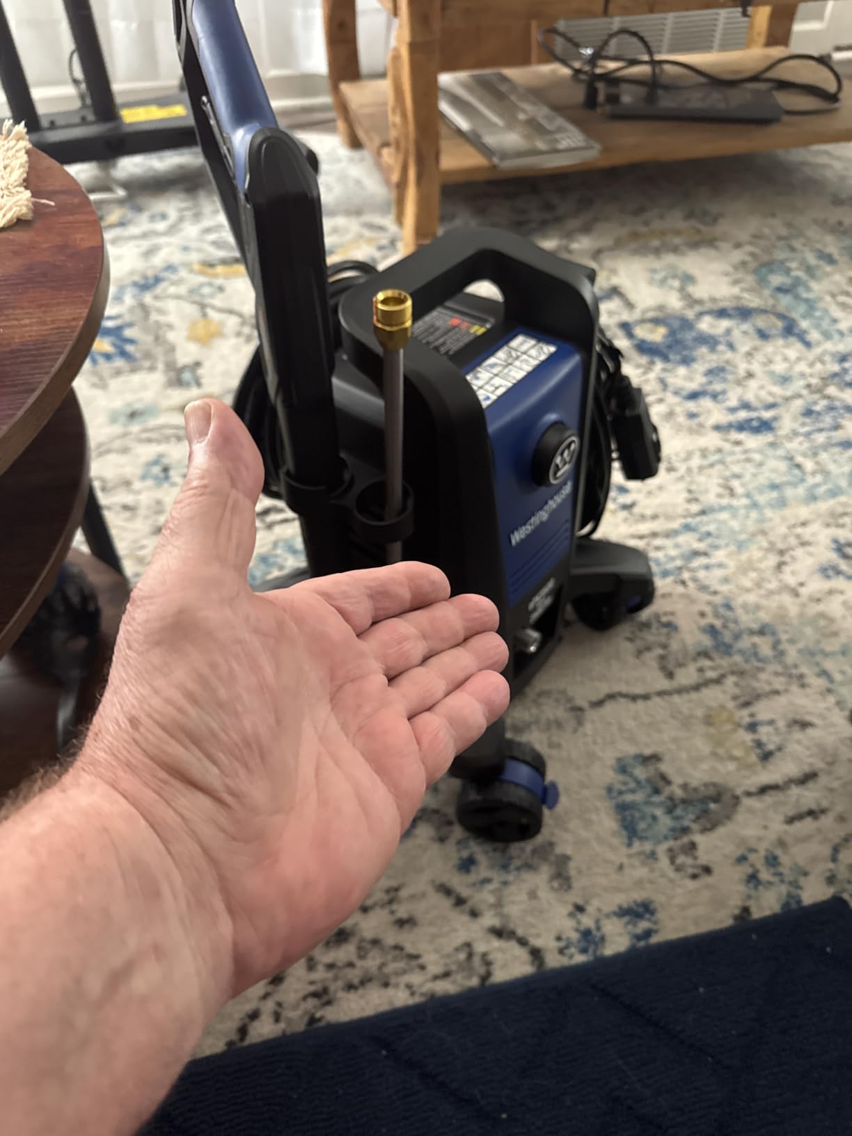 Westinghouse ePX3500 Electric Pressure Washer, 2500 Max PSI 1.76 Max GPM with Anti-Tipping Technology, Onboard Soap Tank, Pro-Style Steel Wand, 5-Nozzle Set, for Cars/Fences/Driveways/Home/Patios customer photo 1