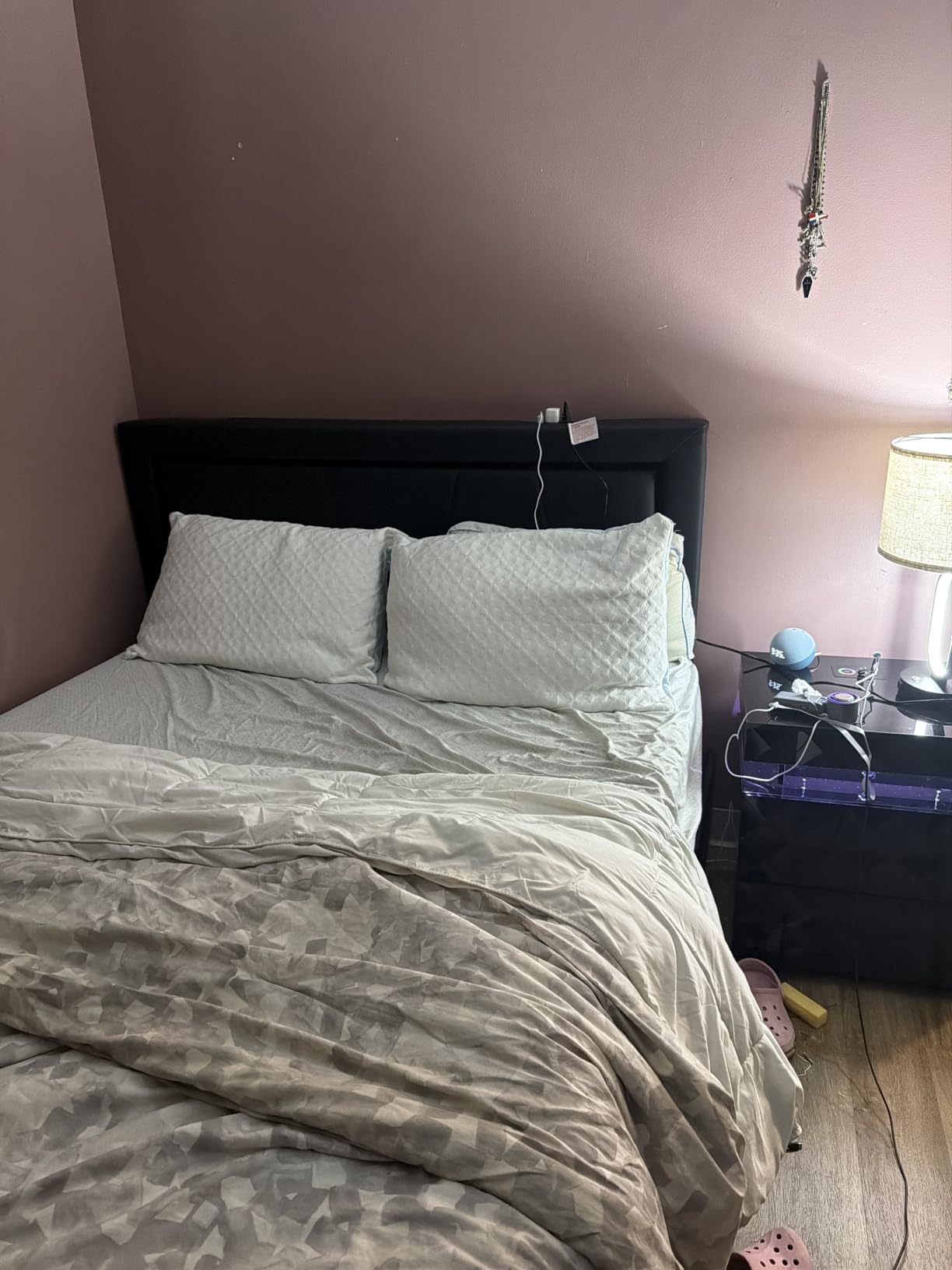 Celestial Sleep 12 Inch Split King Mattress, Made in The USA, CertiPUR-US, Oeko-Tex, and Fiberglass-Free Certified Cooling Bed, Gel Memory Foam Mattress in a Box - Soft customer photo 1