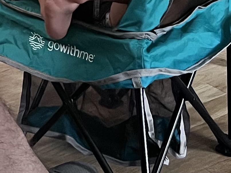 Baby Delight Go with Me Venture Portable Chair | Indoor and Outdoor | Sun Canopy | 3 Child Growth Stages | Elephant Grey customer photo 1