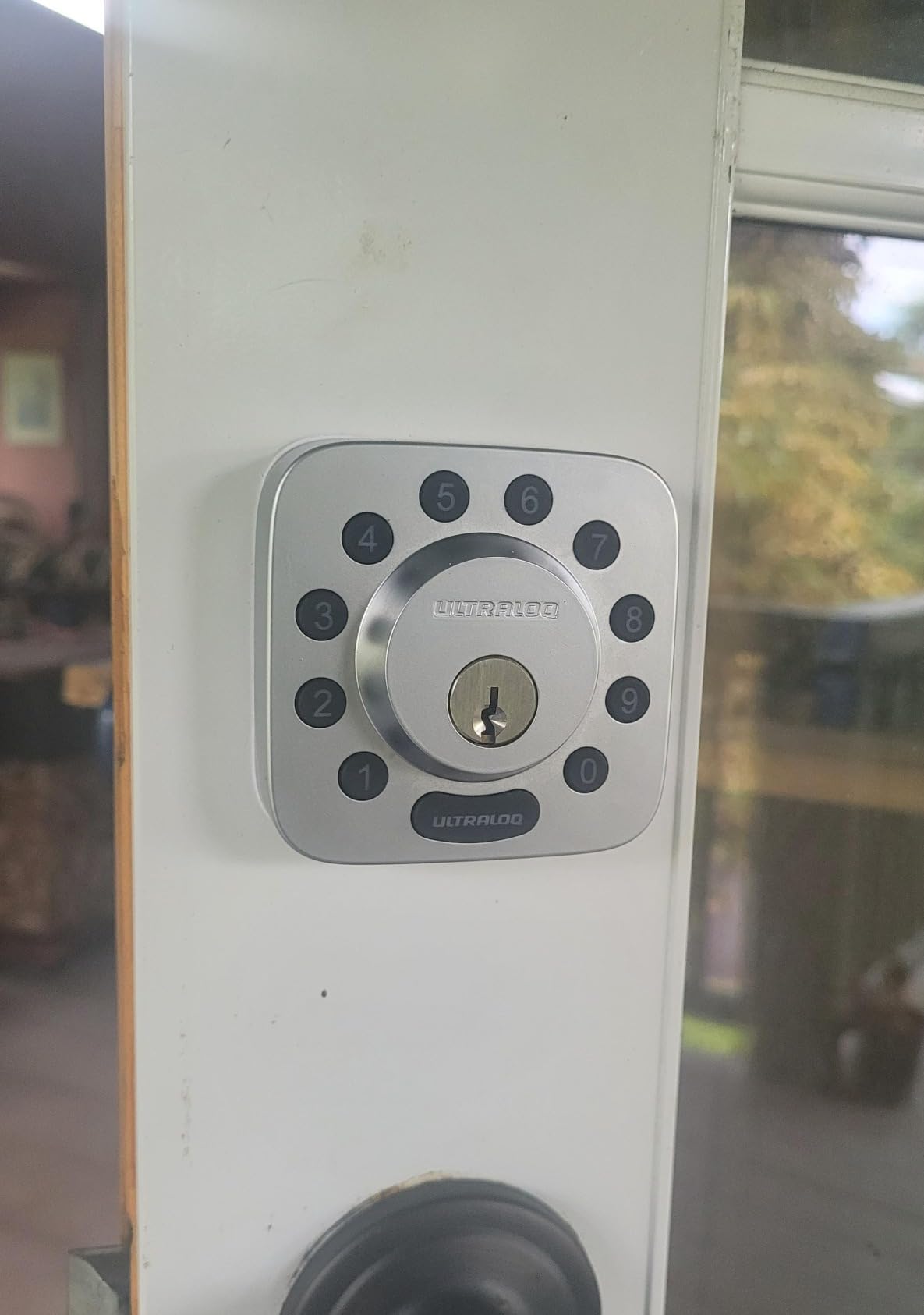 ULTRALOQ U-Bolt WiFi Smart Lock with Door Sensor, Built in Wi-Fi Smart Deadbolt Locks for Front Door, Remote Access, App Code Unlock, Auto-Lock, Auto Unlock, Works with Alexa, Google, ANSI Grade 1 customer photo 2