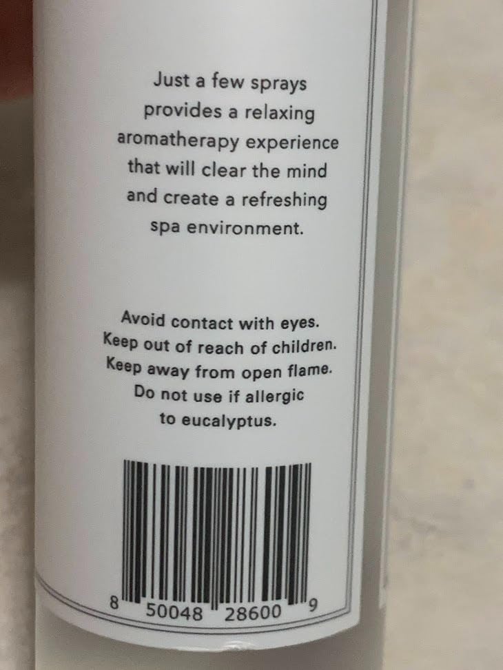 Eucalyptus ShowerSpa Mist, 4 Fl Oz | Fresh Aromatherapy Scent Spray with Pure Eucalyptus Oil for Relaxation & Mental Clarity, At-Home Spa Experience customer photo 1