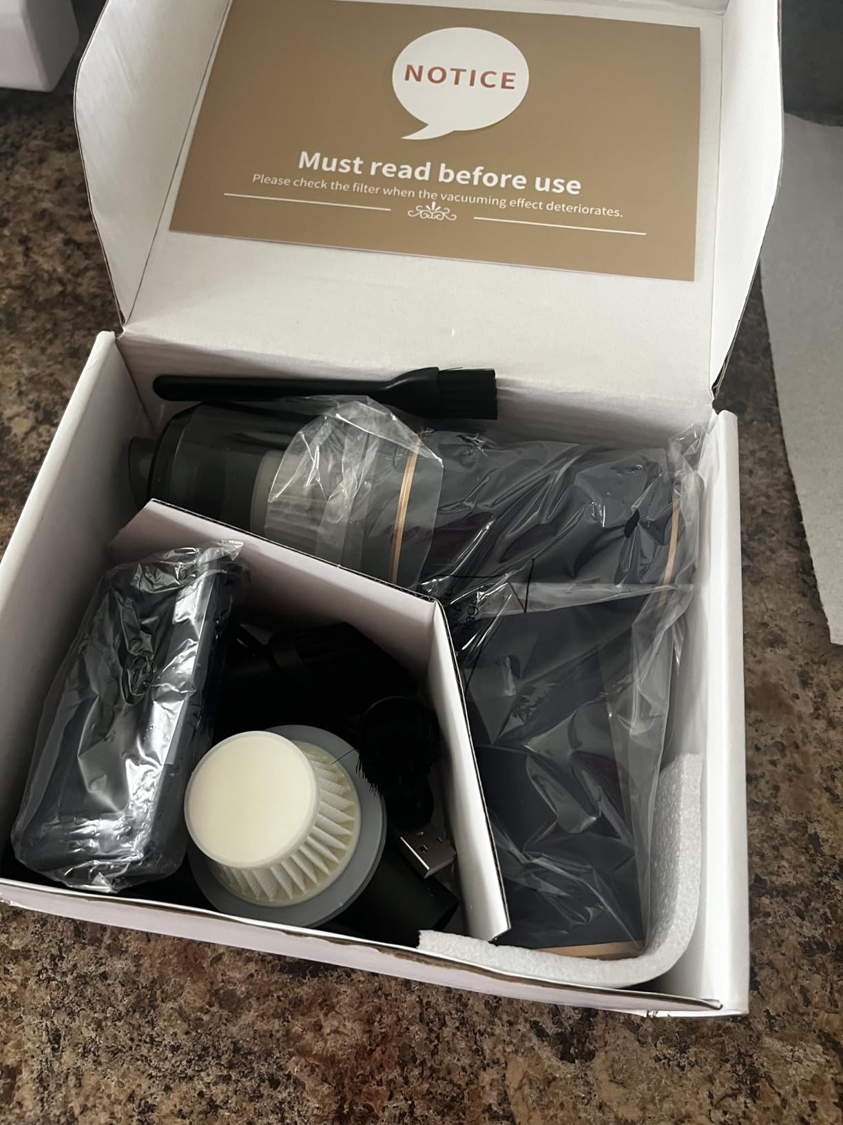 KMM Handheld Car Vacuum Cleaner, Hand Held Vacuum Cleaner and Air Duster customer photo 1