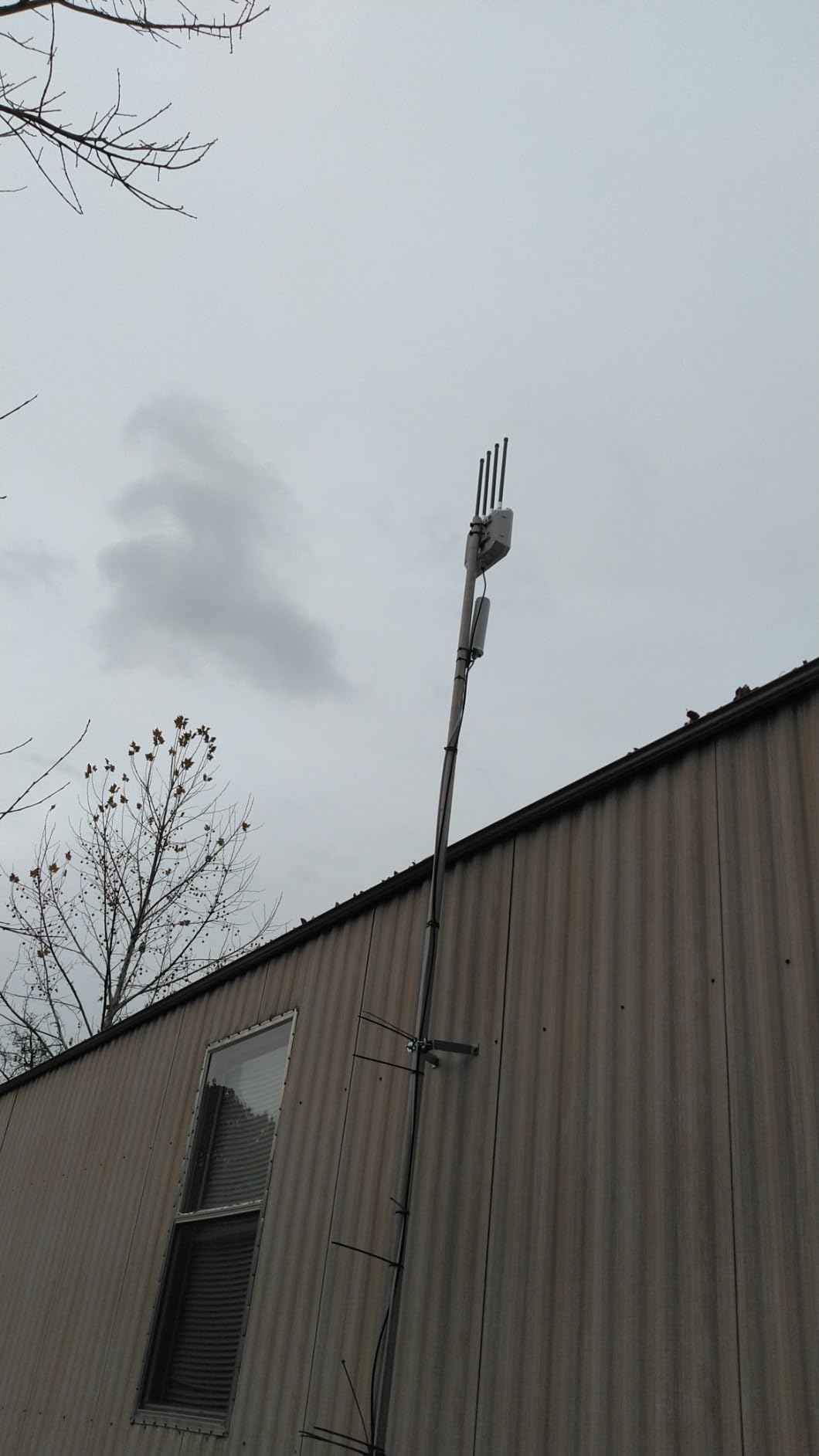 WAVLINK AX1800 Outdoor WiFi 6 Extender Long Range, IP67 Weatherproof | Outdoor Access Point/Repeater with PoE, 4x8dBi Antennas, Work with Starlink, Up to 256 Devices for Farm, Yard, RV, Garage customer photo 1