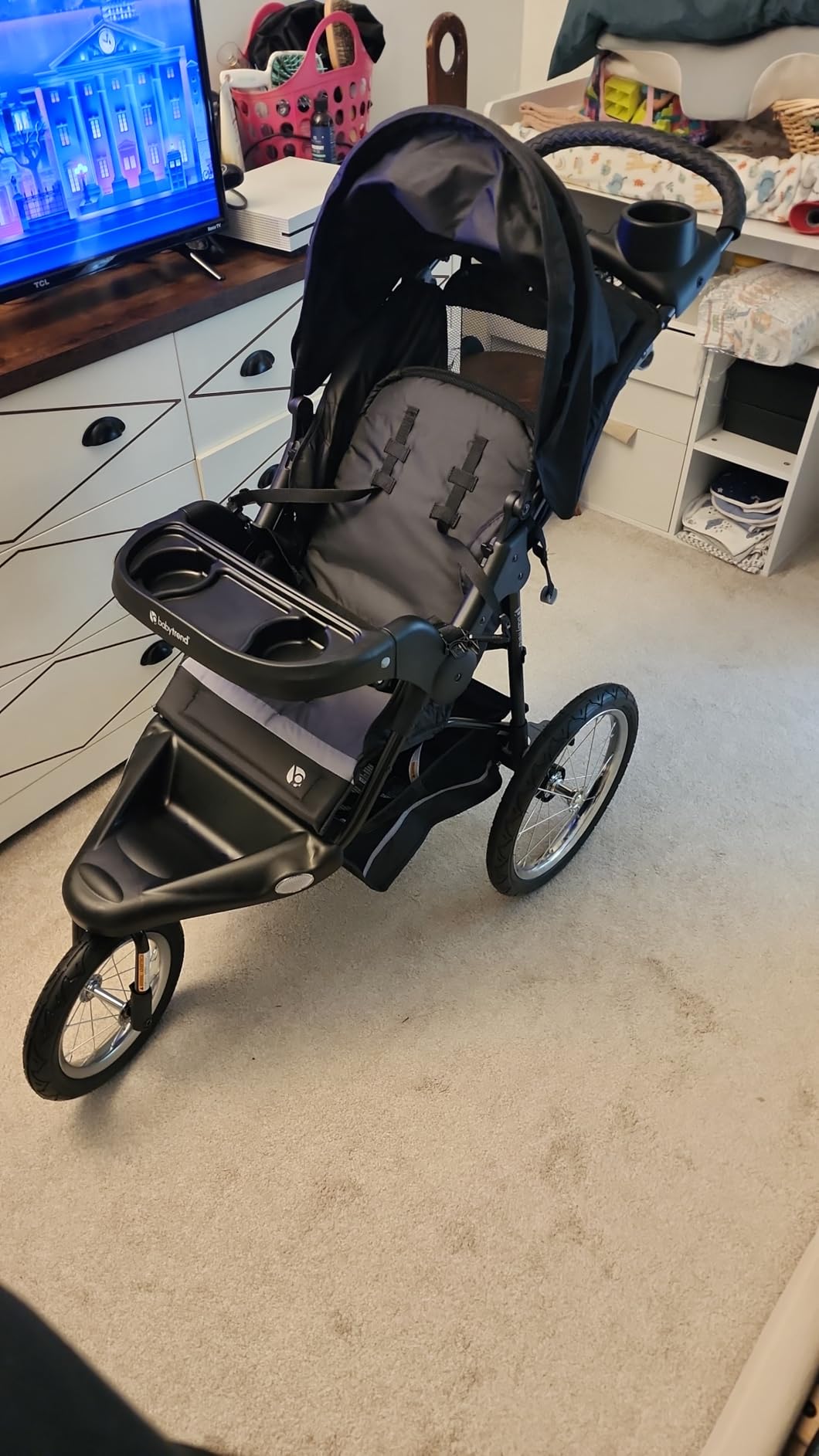 Baby Trend Expedition Jogger, Dash Grey customer photo 2