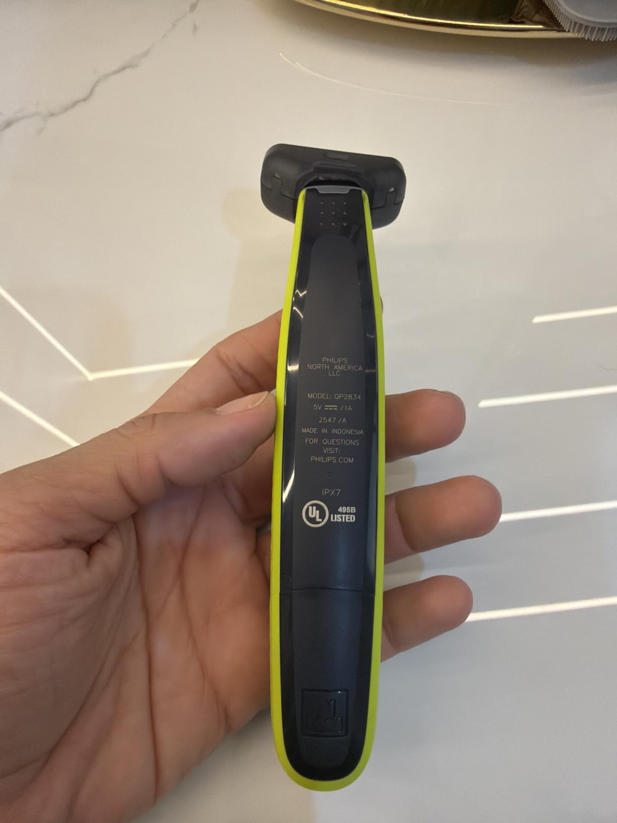 Philips Norelco OneBlade 360 Hybrid Face + Body Trimmer and Shaver customer photo 1