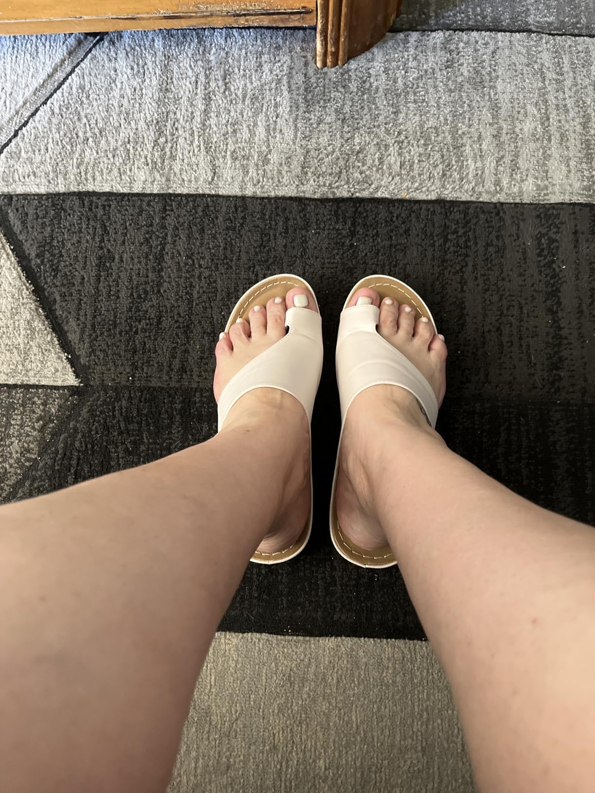 Reimferce Orthopedic Wedge Sandals for Women: Comfortable Dressy Summer Sandals Women Comfortable Casual Walking Wedges Platform customer photo 1