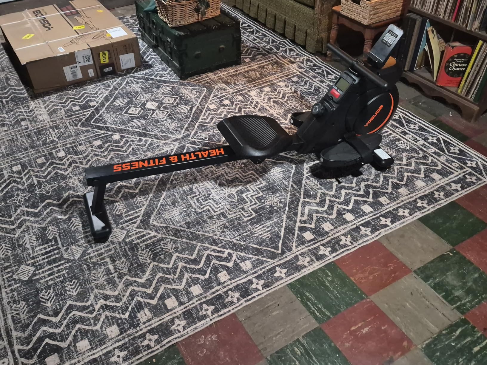 YOSUDA Rowing Machine for Home, Magnetic Rower Machine for Beginners to Athletes customer photo 2