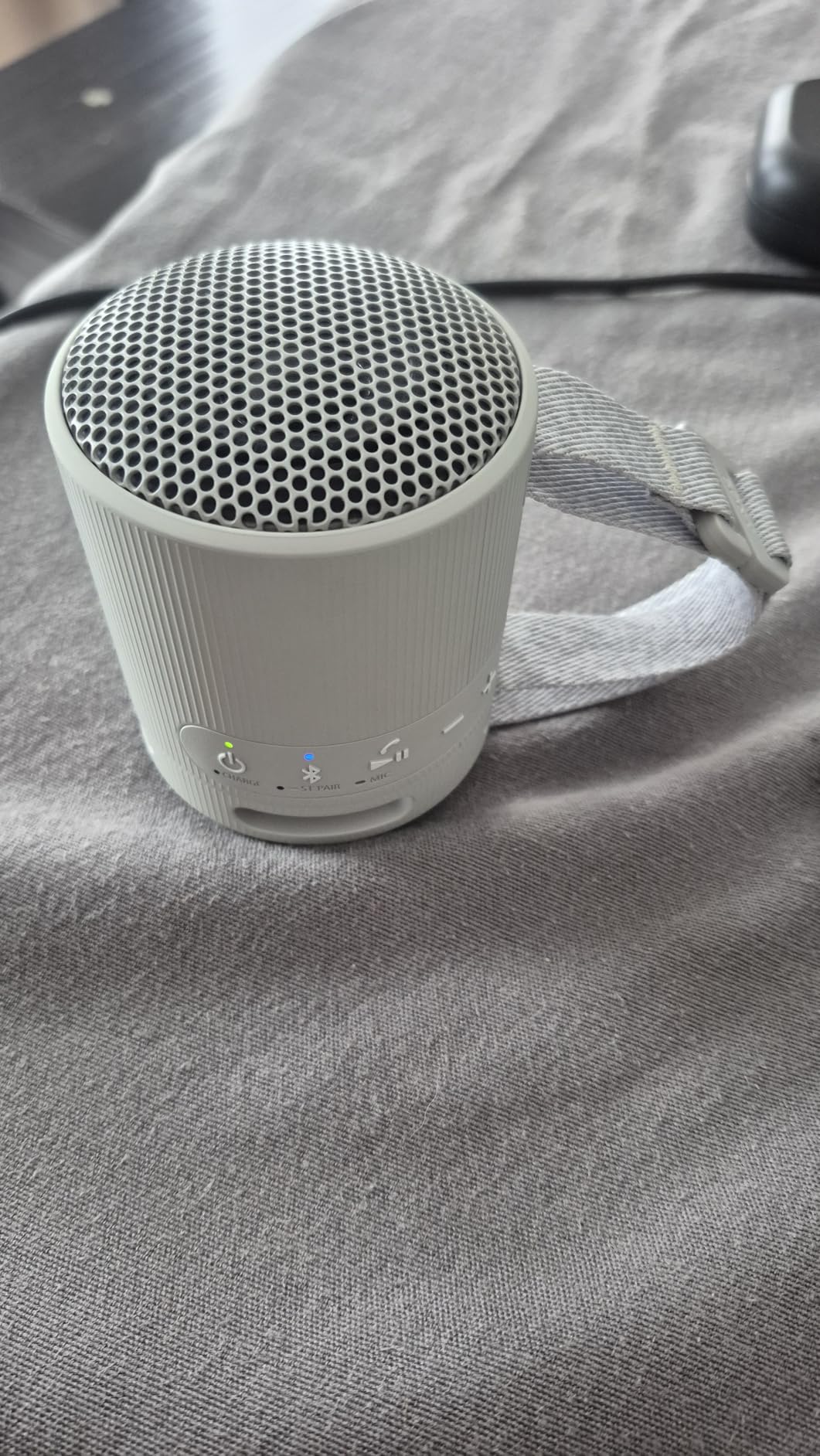 Sony SRS-XB100 Wireless Bluetooth Portable Lightweight Speaker, 16 Hr Battery, Super-Compact Travel Speaker, IP67 Waterproof & Dustproof Shower Speaker customer photo 1