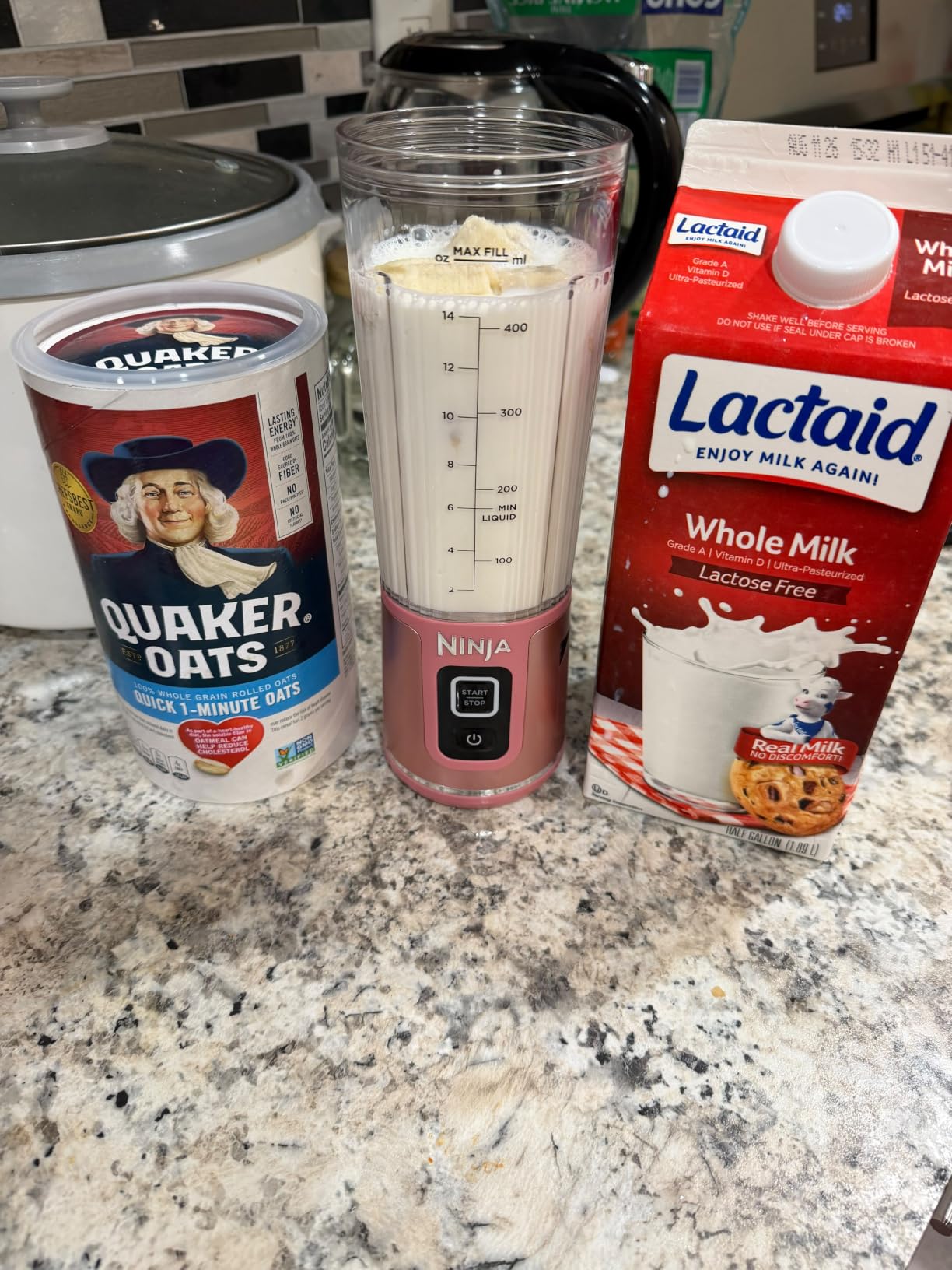 Ninja BC151NV Blast Portable Blender, Cordless, 18oz Vessel, Denim Blue customer photo 1