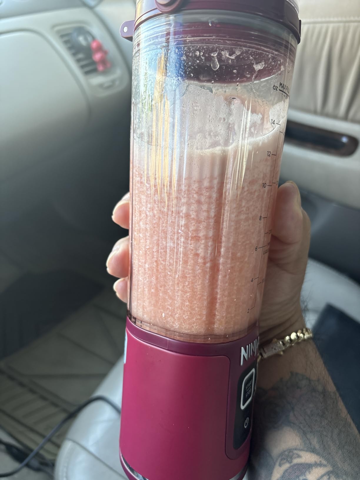 Ninja BC151NV Blast Portable Blender, Cordless, 18oz Vessel, Denim Blue customer photo 2